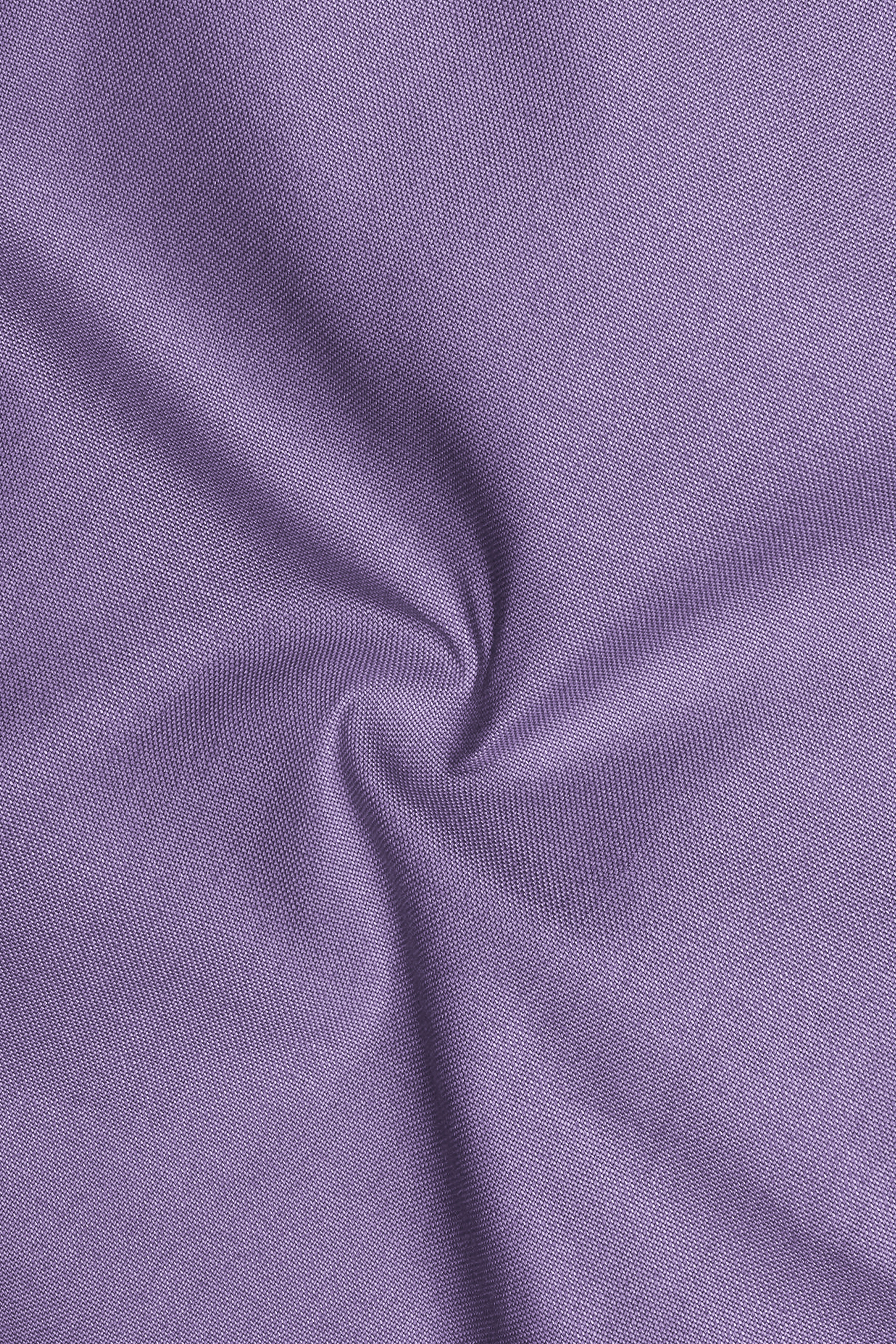 Sorell-Amethyst Smoke Purple Oxford Premium Cotton Dress Button Down Shirt
