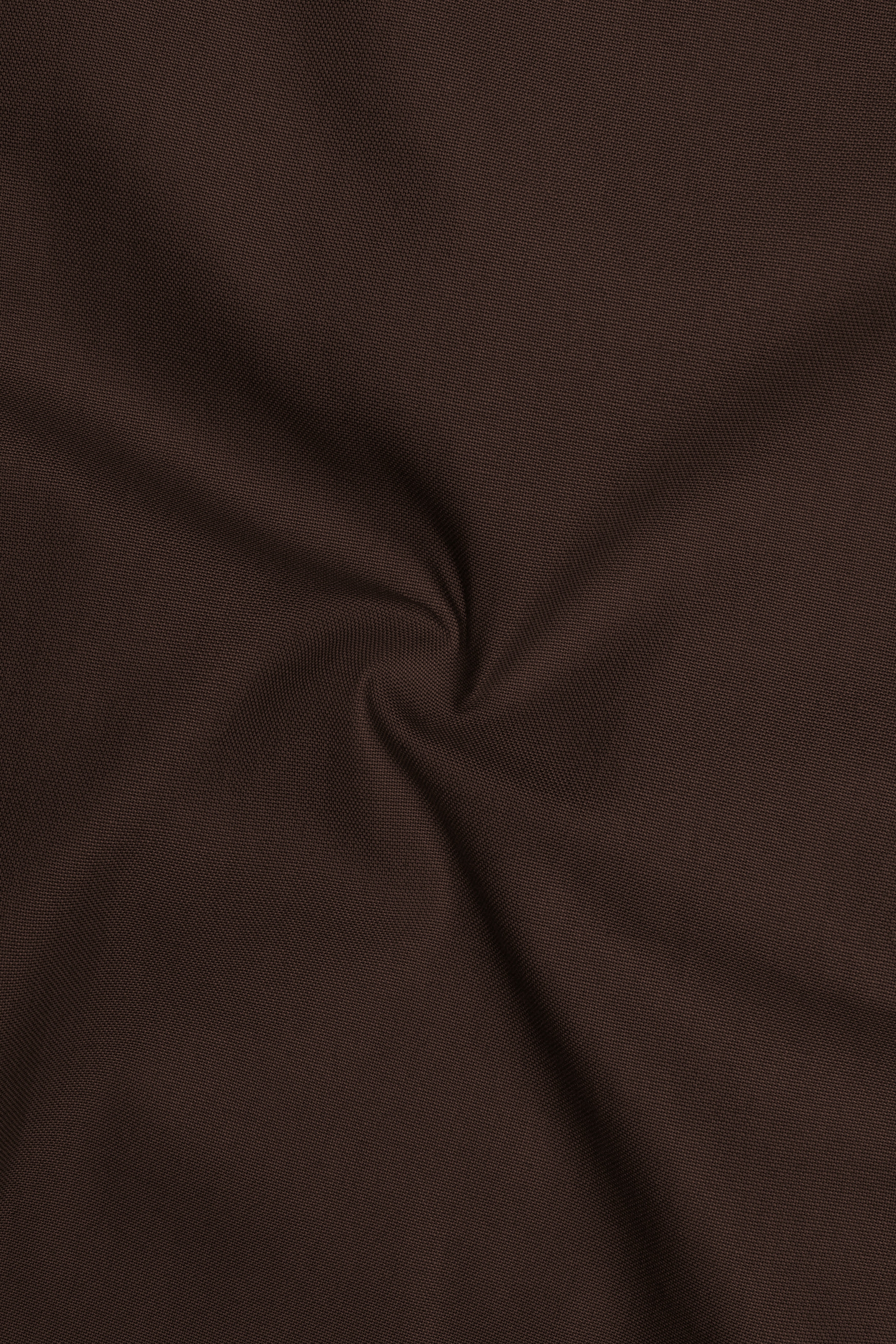 Russet-Iroko Brown Oxford Premium Cotton Dress Shirt