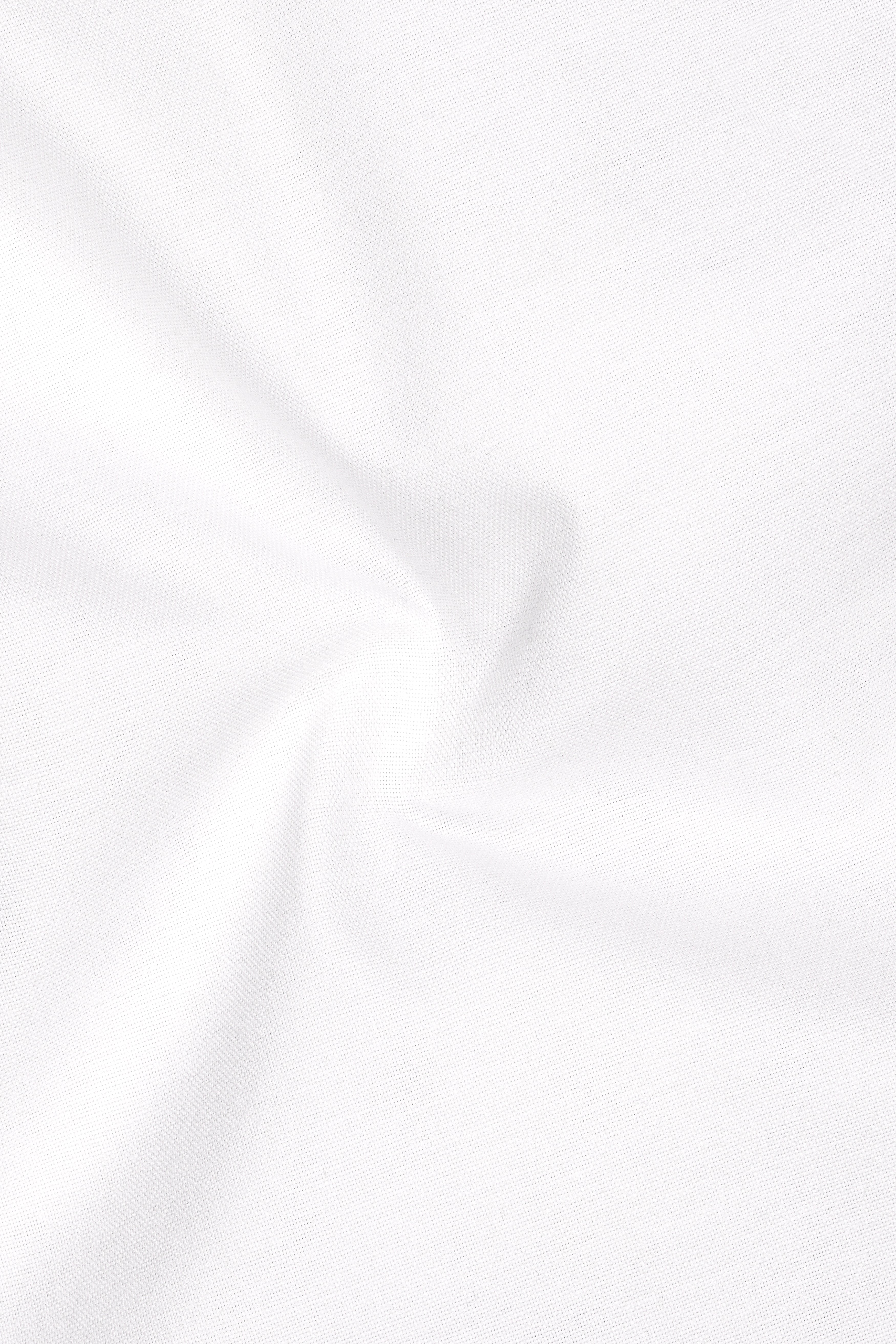 Lumen-Bright White Oxford Premium Cotton Dress Shirt