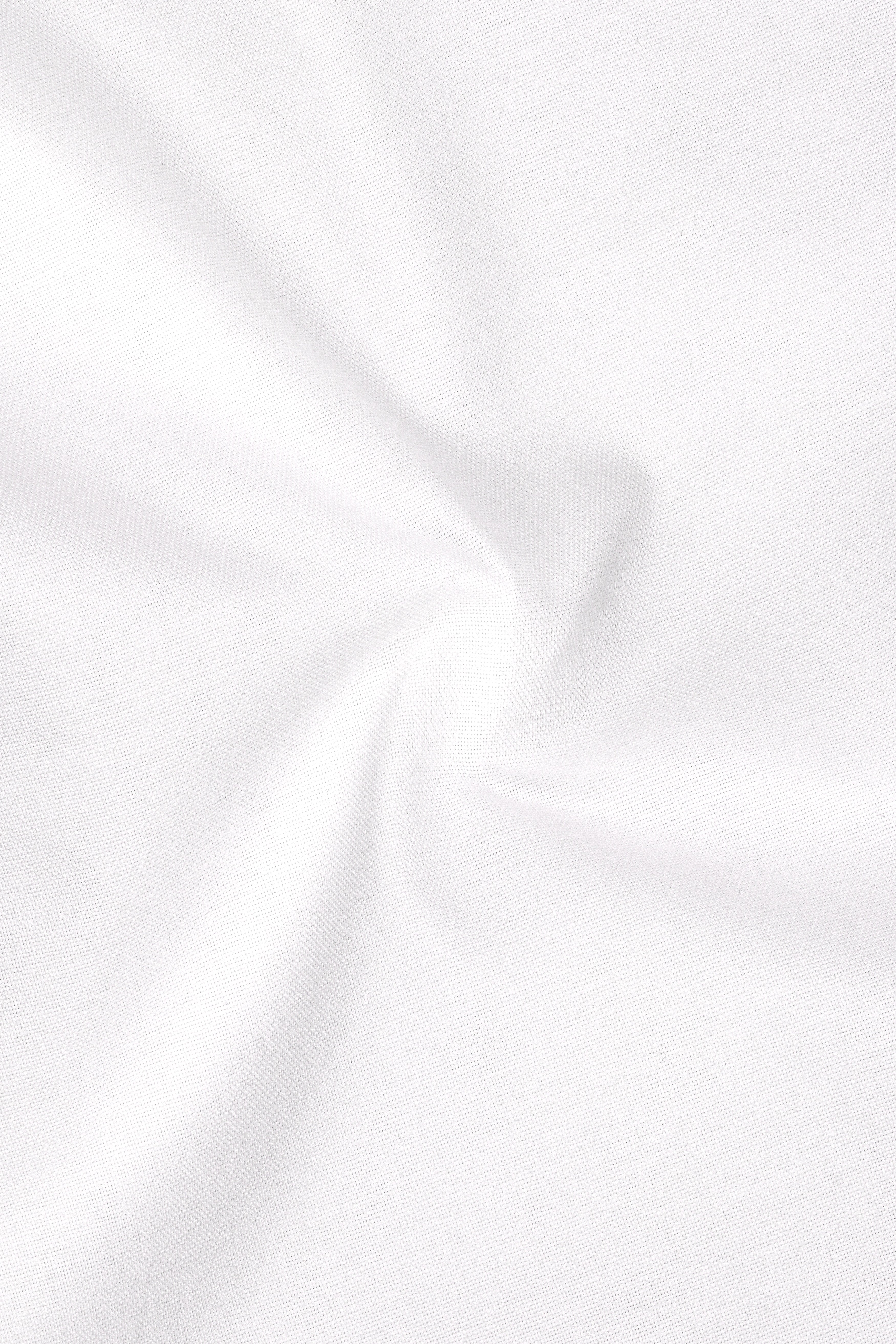 Lumen-Bright White Oxford Premium Cotton Dress Cut Away Shirt
