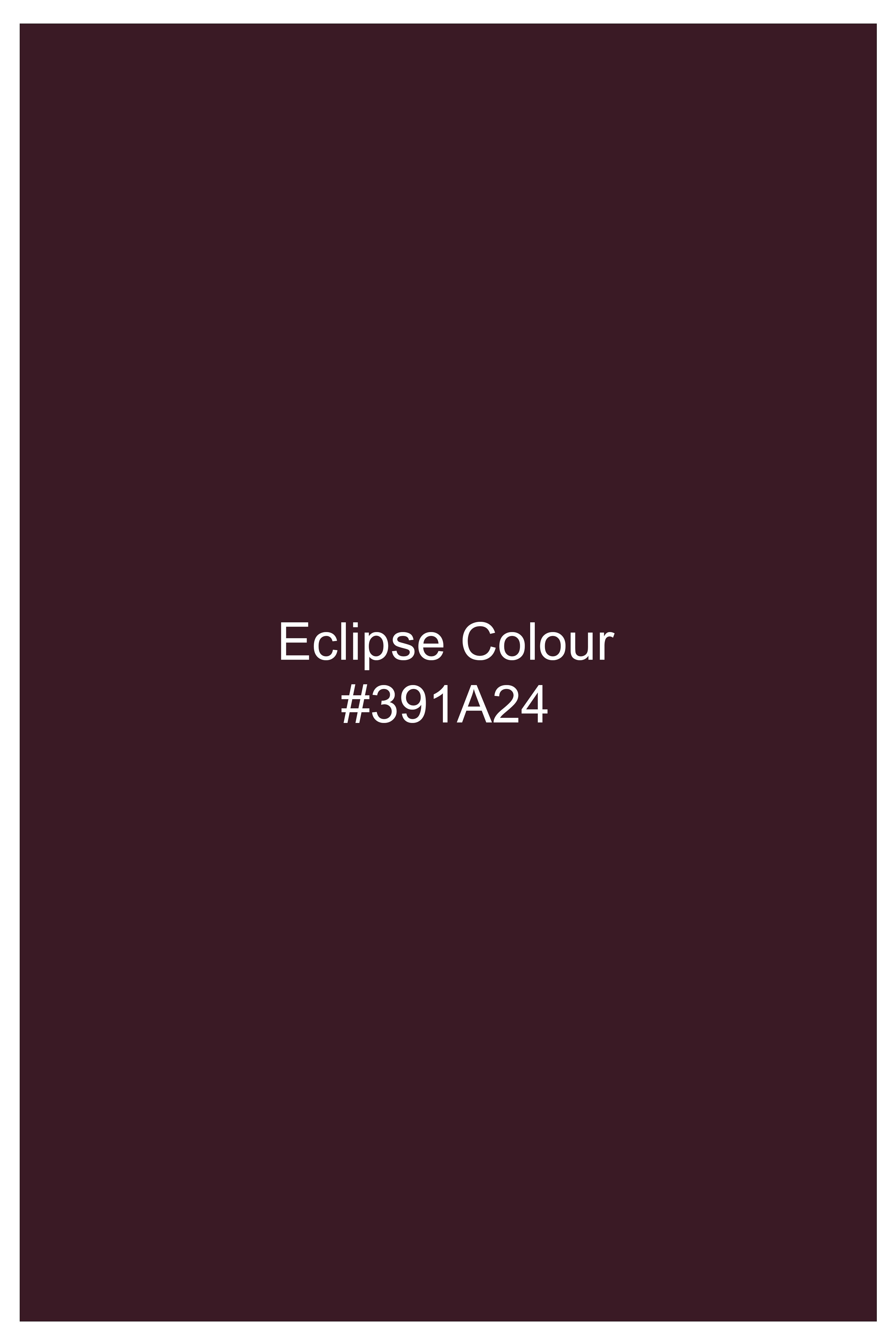 Lattice-Eclipse Maroon Windowpane Subtle Sheen Soft Premium Cotton Dress Shirt