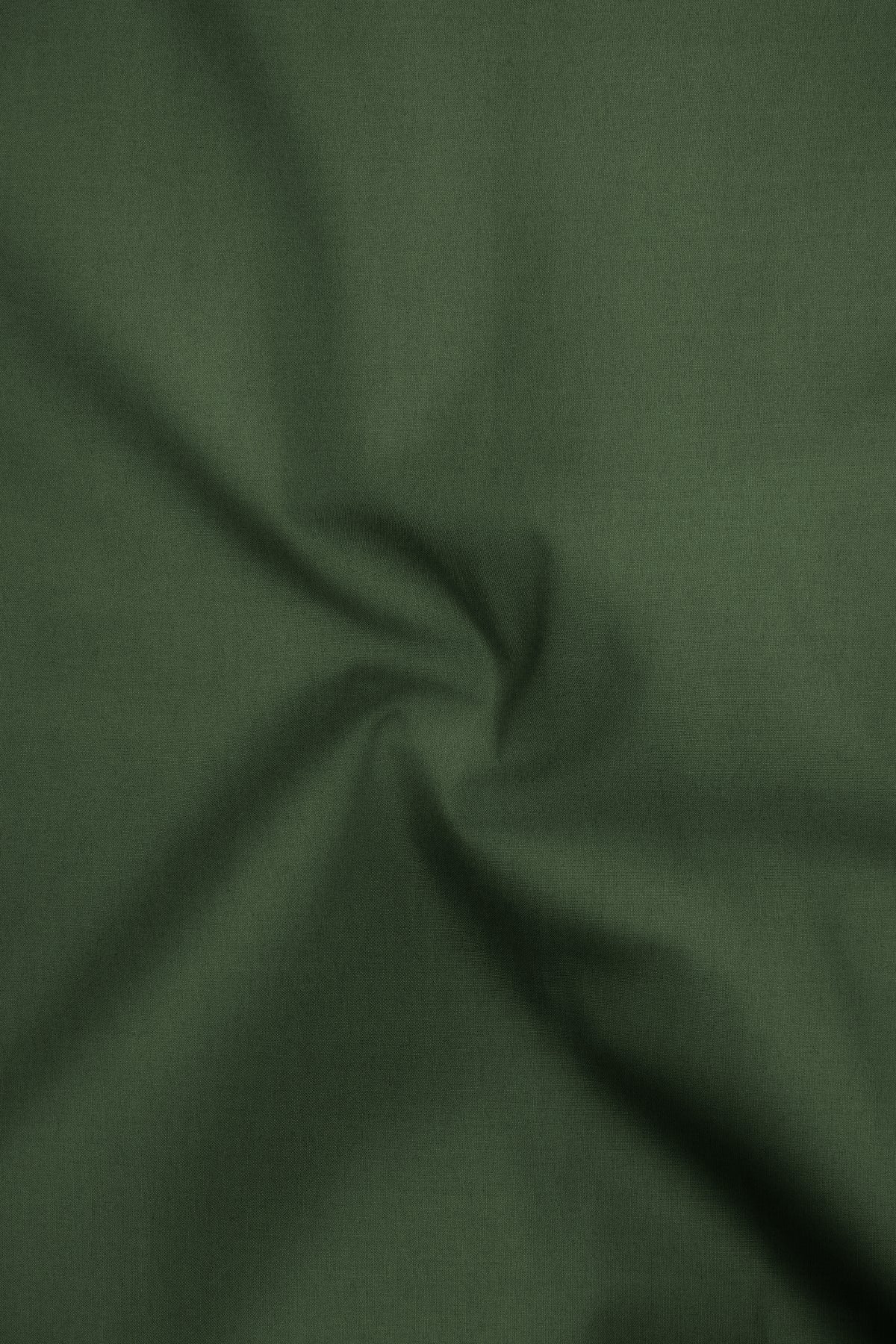 Olivine-Rifle Green Premium Giza Cotton Dress Shirt