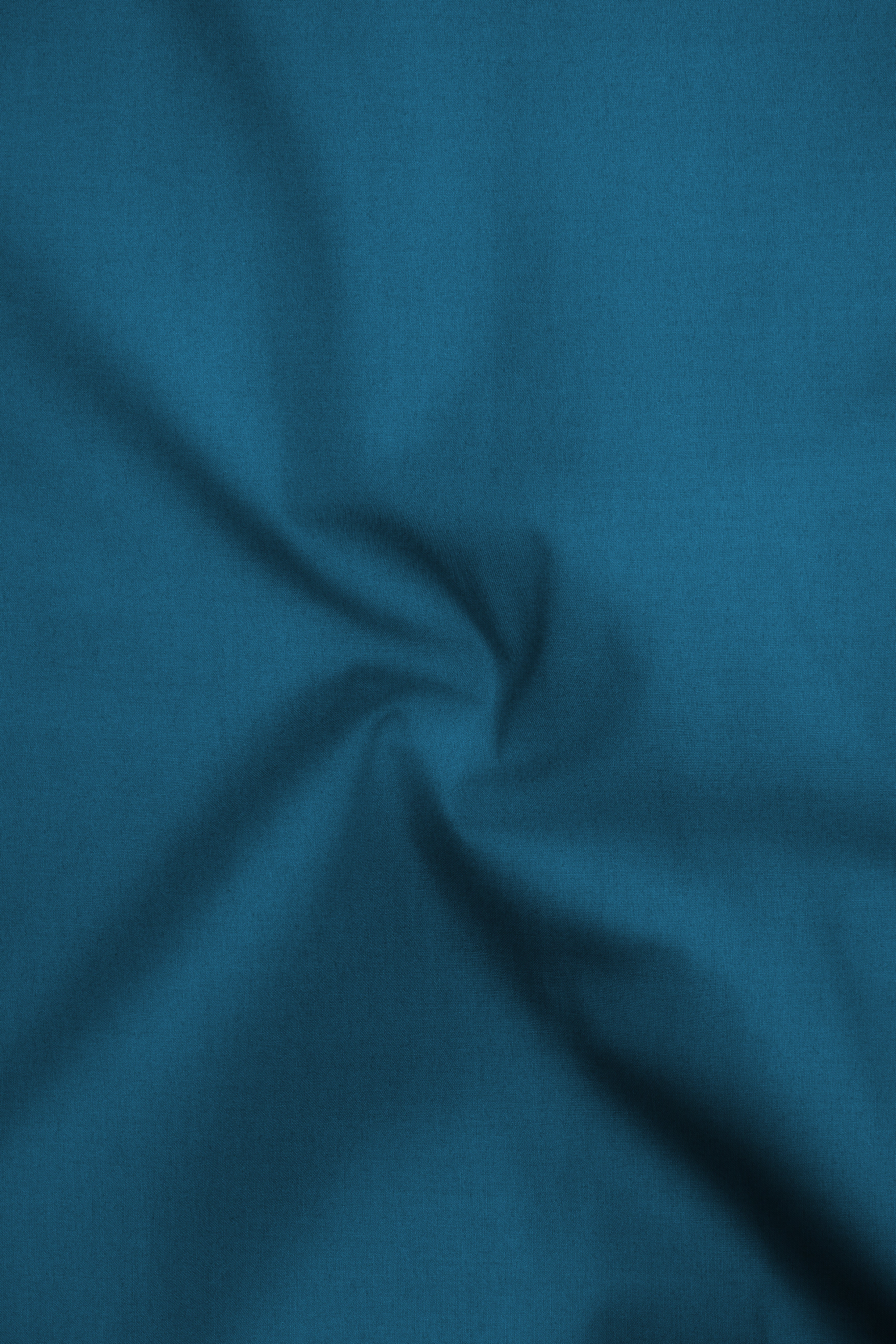 Aether-Chathams Blue Premium Giza Cotton Cut Away Collar Dress Shirt