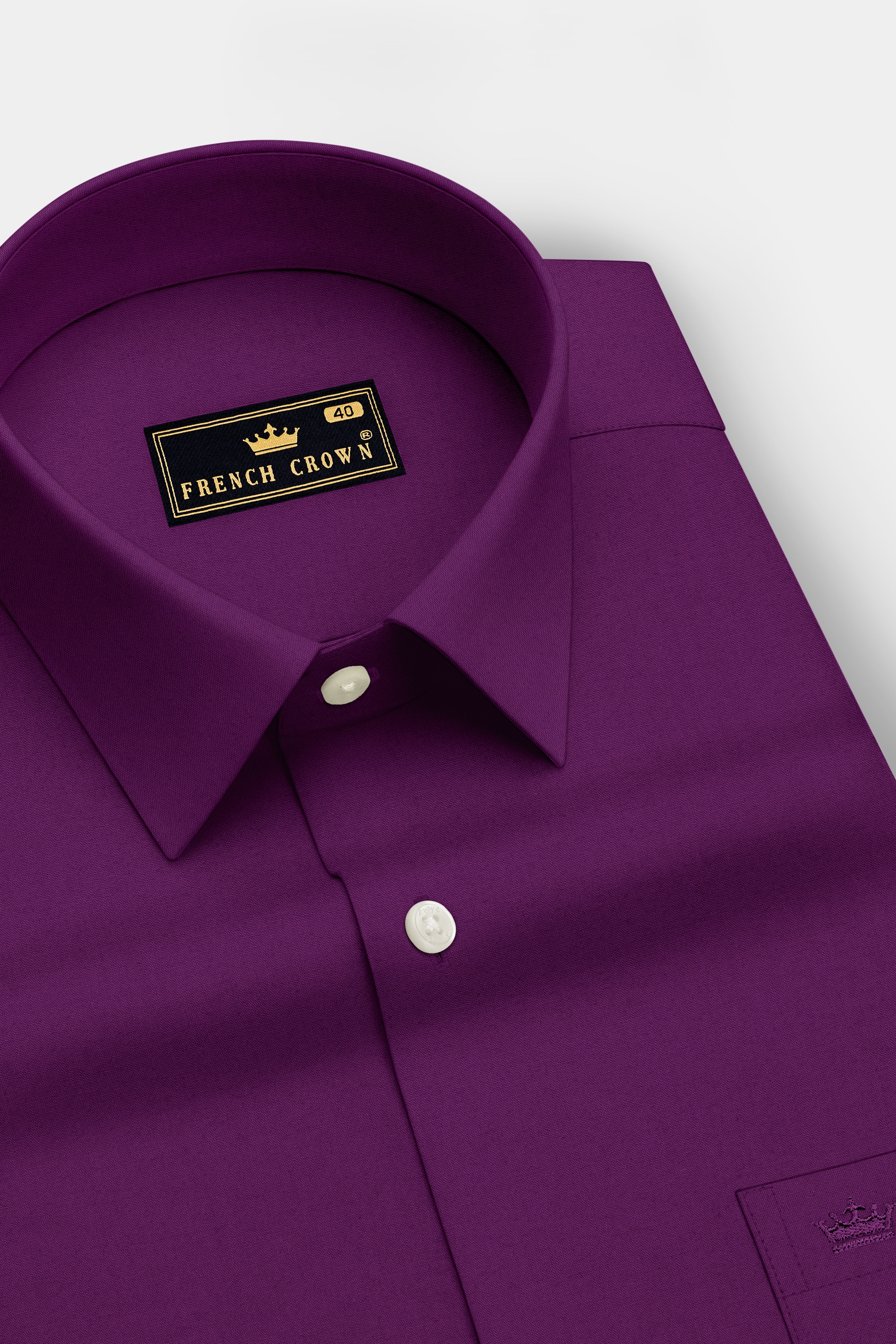 Imperium-Palatinate Purple Premium Giza Cotton Dress Shirt