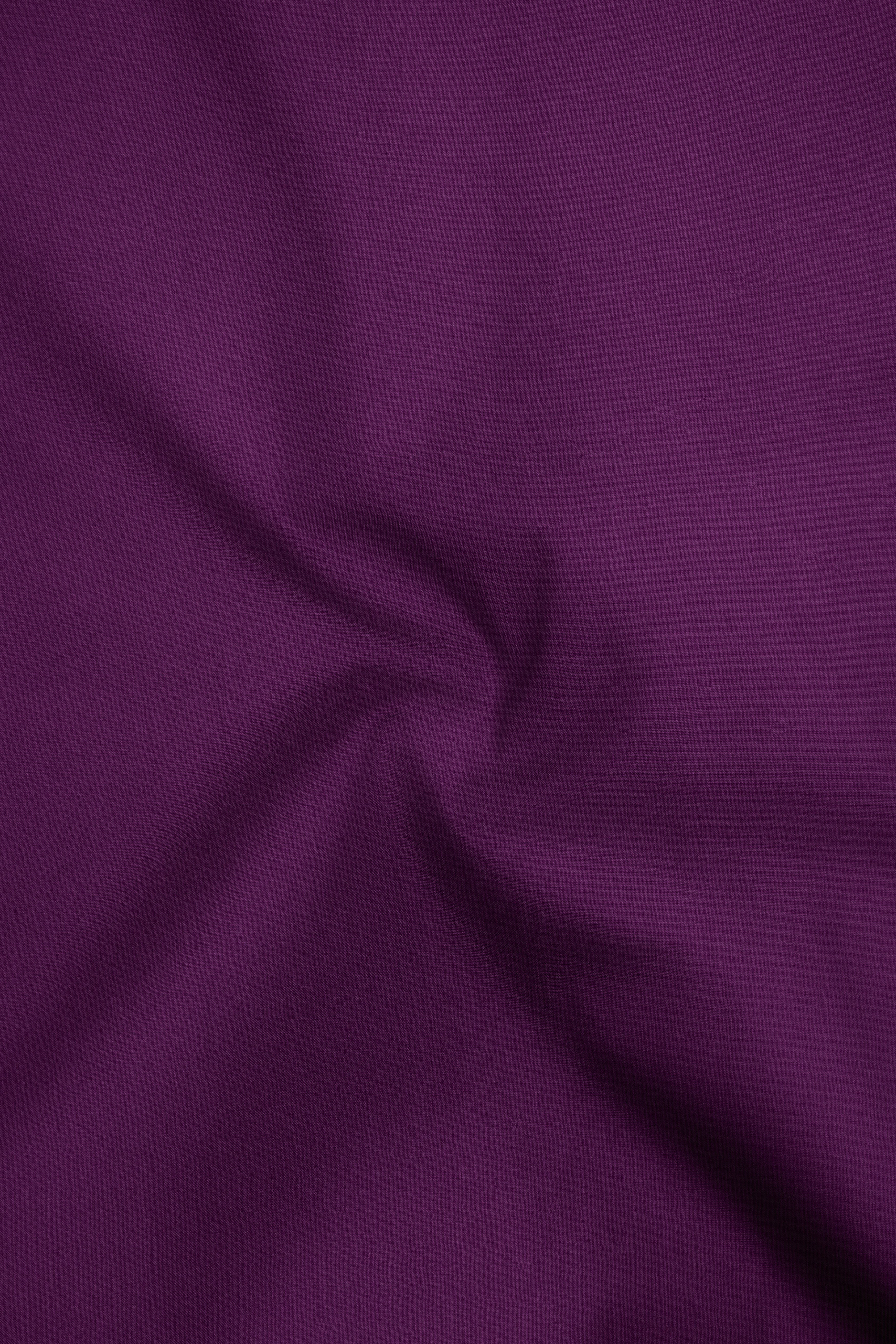 Imperium-Palatinate Purple Premium Giza Cotton Mandarin Casual Shirt