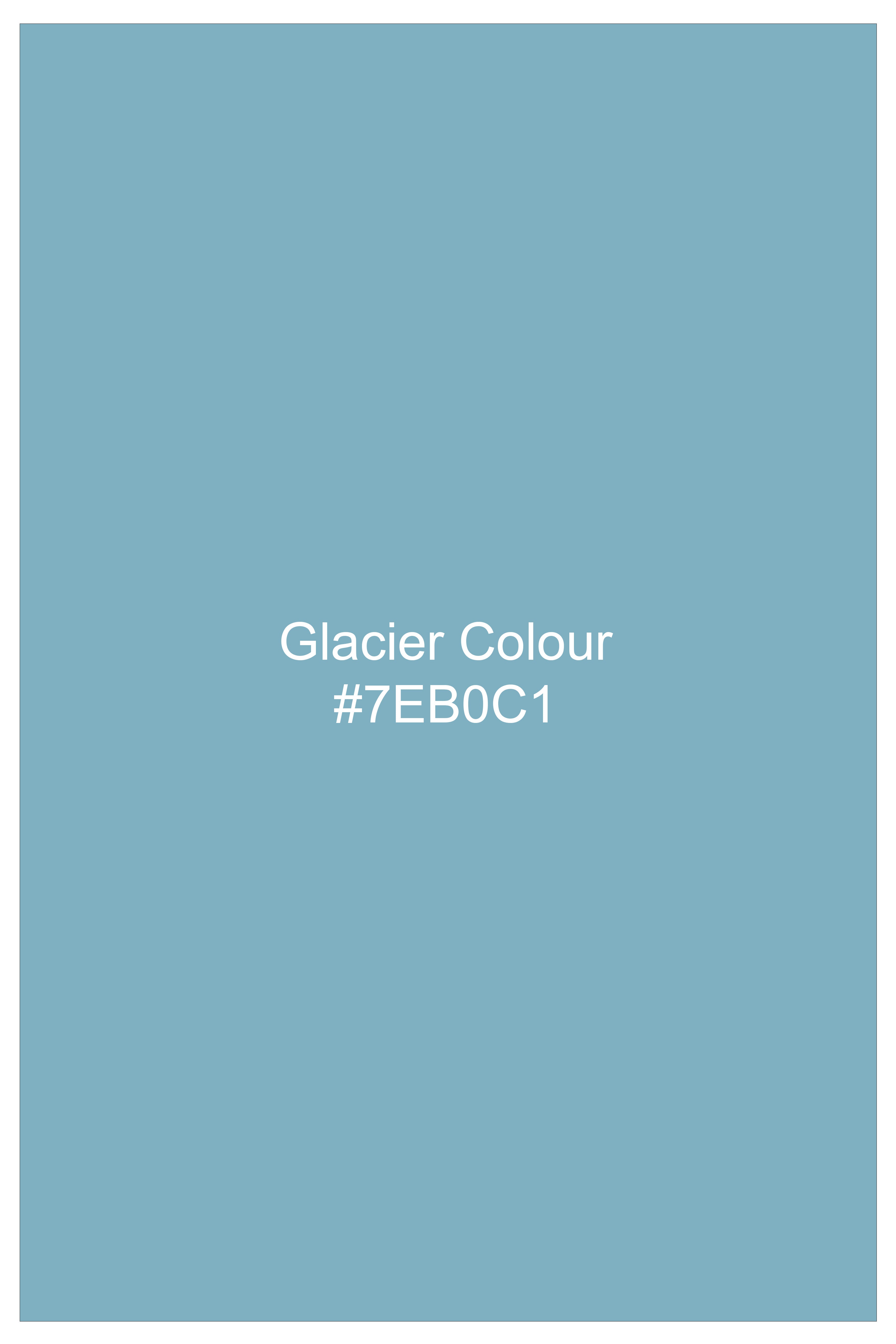 Celestia-Glacier Blue Premium Giza Cotton Dress Shirt