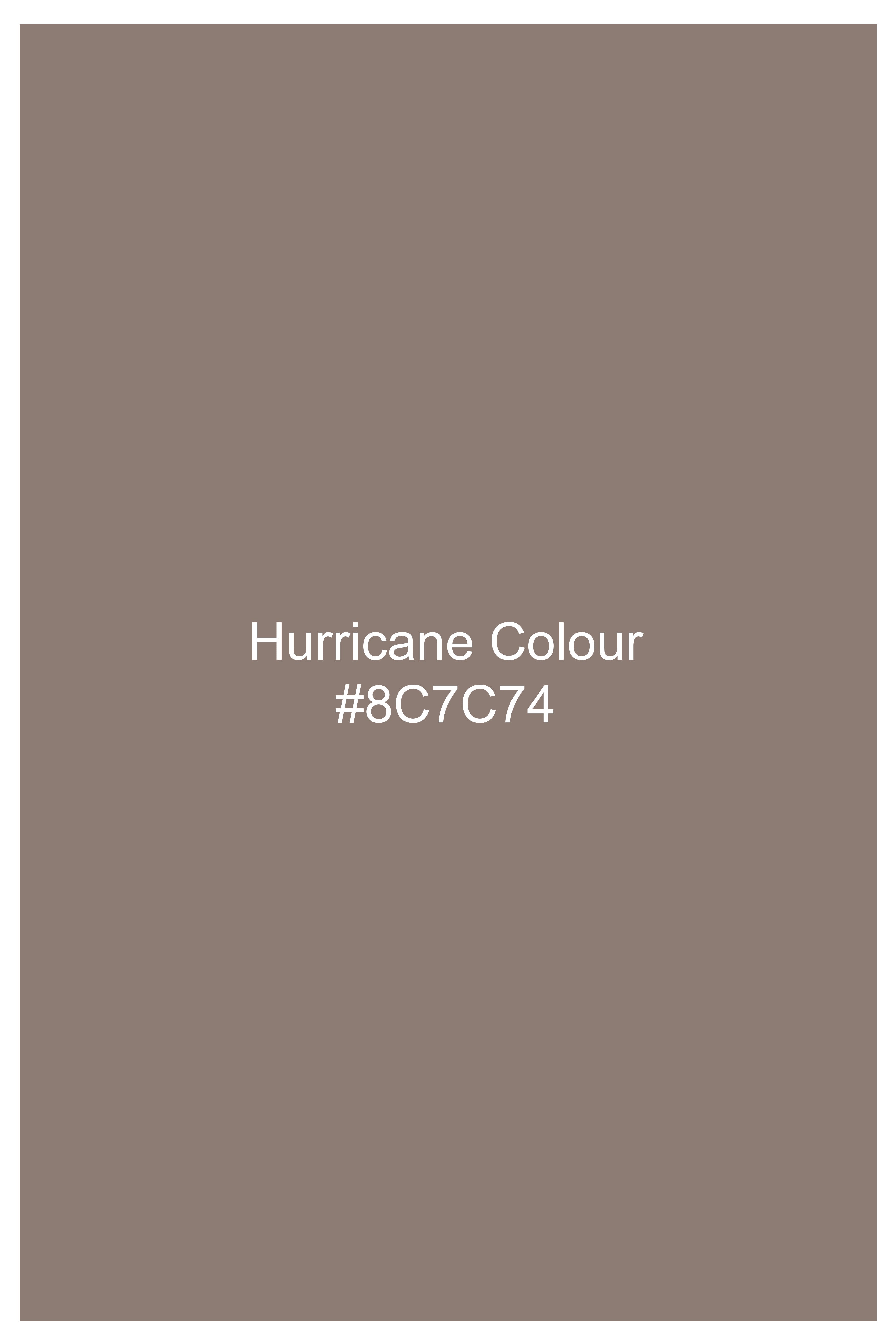Soren-Hurricane Brown Premium Giza Cotton Dress Shirt