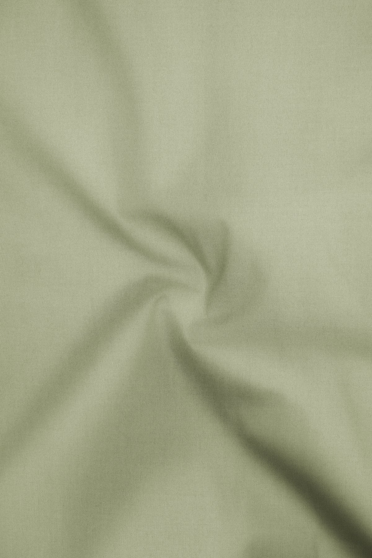 Verdure-Locust Green Premium Giza Cotton Dress Shirt