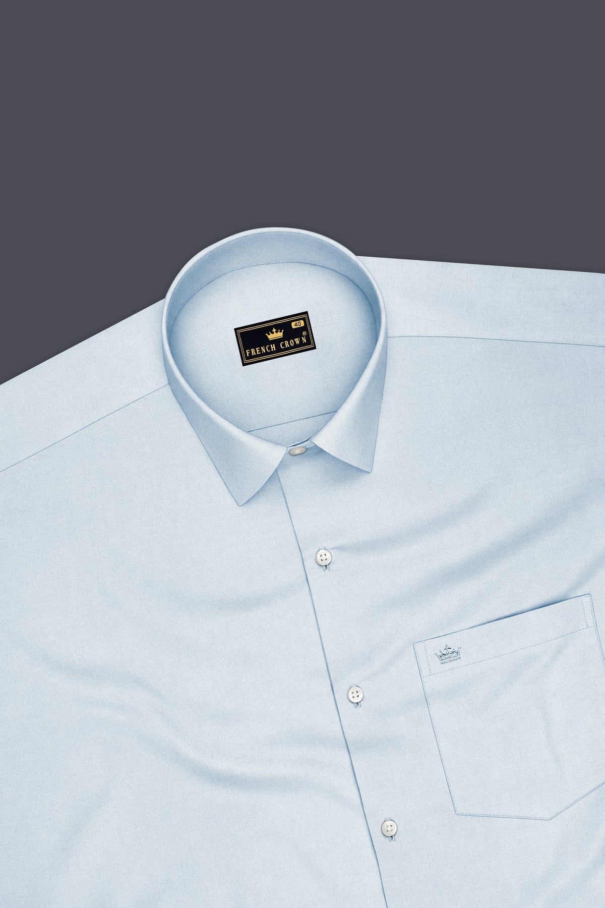 Maris-Tropical Blue Premium Giza Cotton Dress Shirt