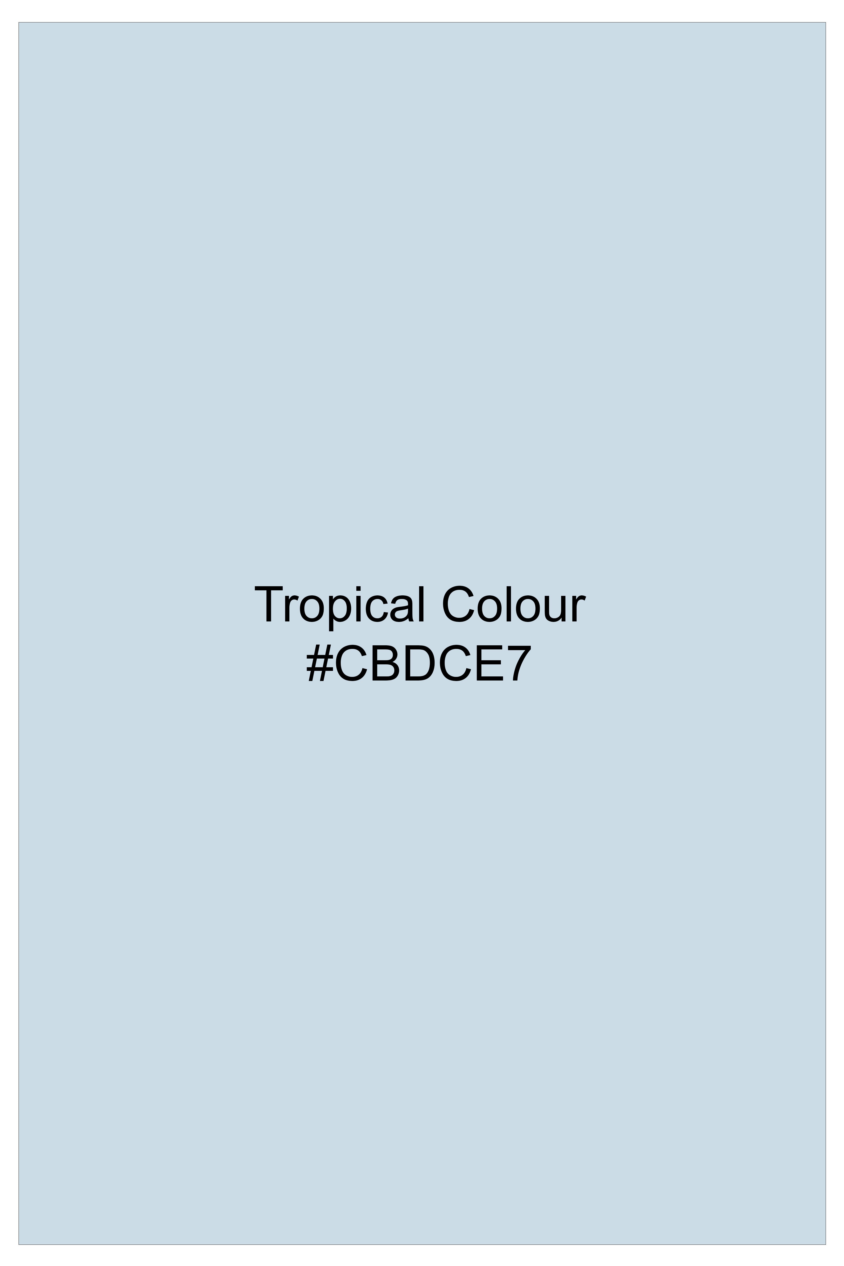 Maris-Tropical Blue Premium Giza Cotton Dress Shirt