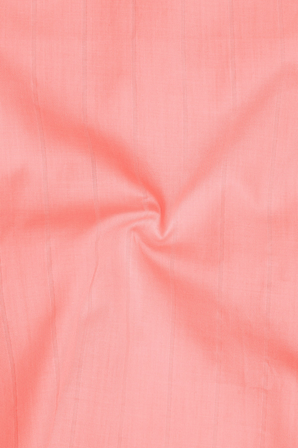 Aurelia-Salmon Pink Dobby Striped Premium Giza Cotton Dress Shirt