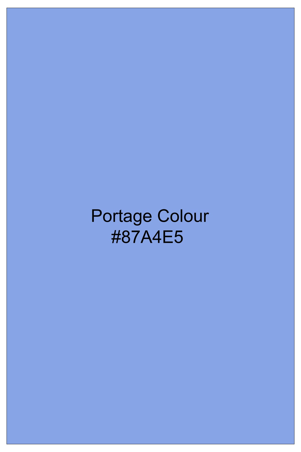 Sovereign-Portage Blue Dobby Textured Premium Giza Cotton Cut Away Dress Shirt