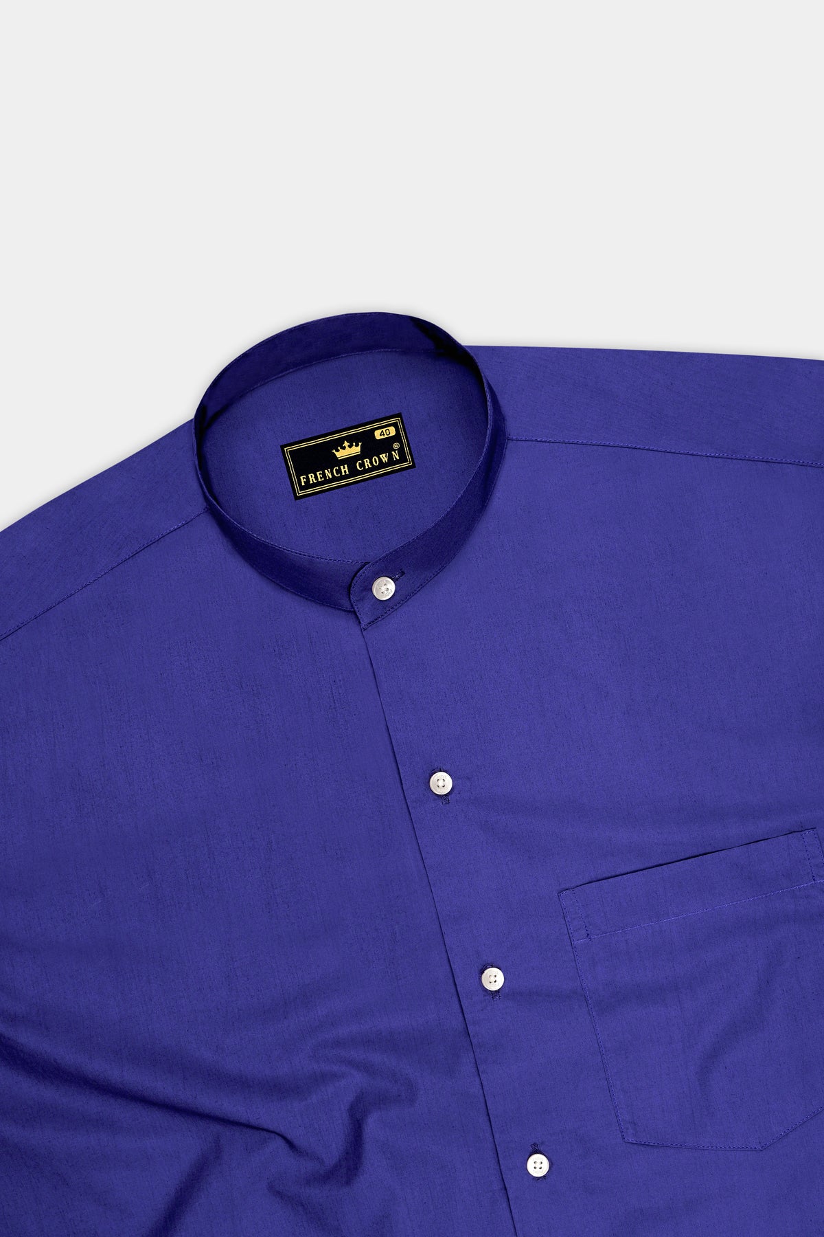 Cerulean-Jacarta Blue Poplin Premium Cotton Casual Shirt