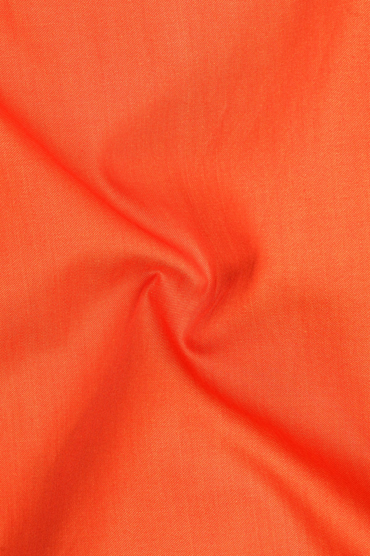Ignite-Outrageous Orange Chambray Premium Cotton Designer Casual Shirt