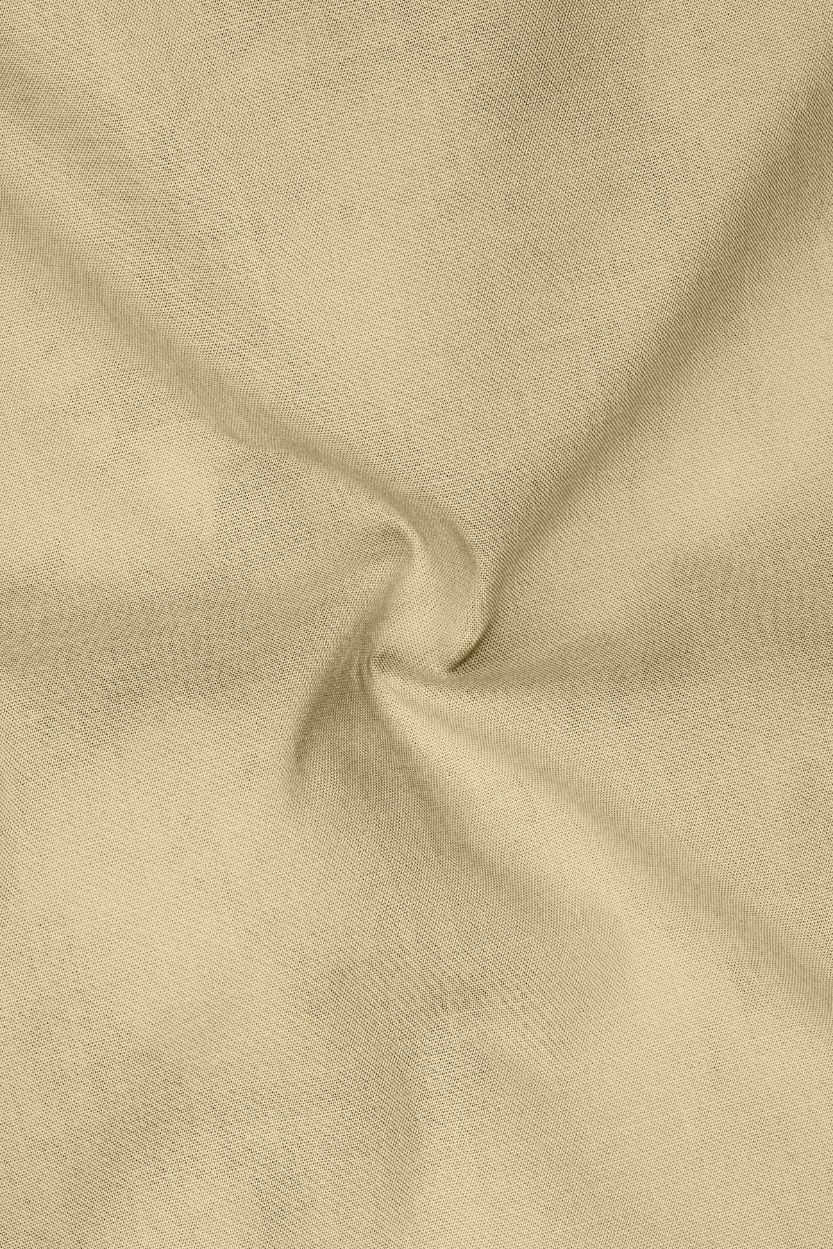 Regent-Sorrell Brown Oxford Premium Cotton Dress Shirt