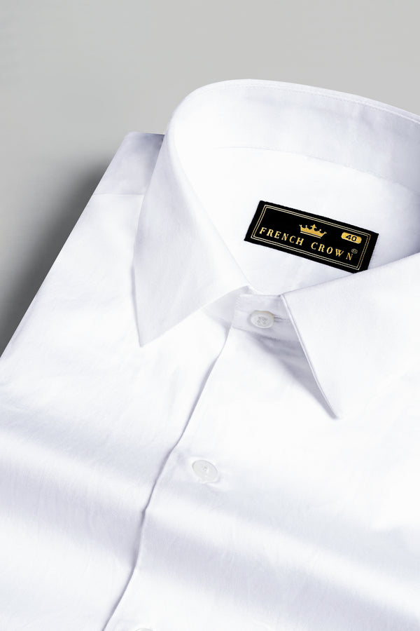 Bright White Premium Cotton Shirt 1575-38, 1575-H-38, 1575-39, 1575-H-39, 1575-40, 1575-H-40, 1575-42, 1575-H-42, 1575-44, 1575-H-44, 1575-46, 1575-H-46, 1575-48, 1575-H-48, 1575-50, 1575-H-50, 1575-52, 1575-H-52