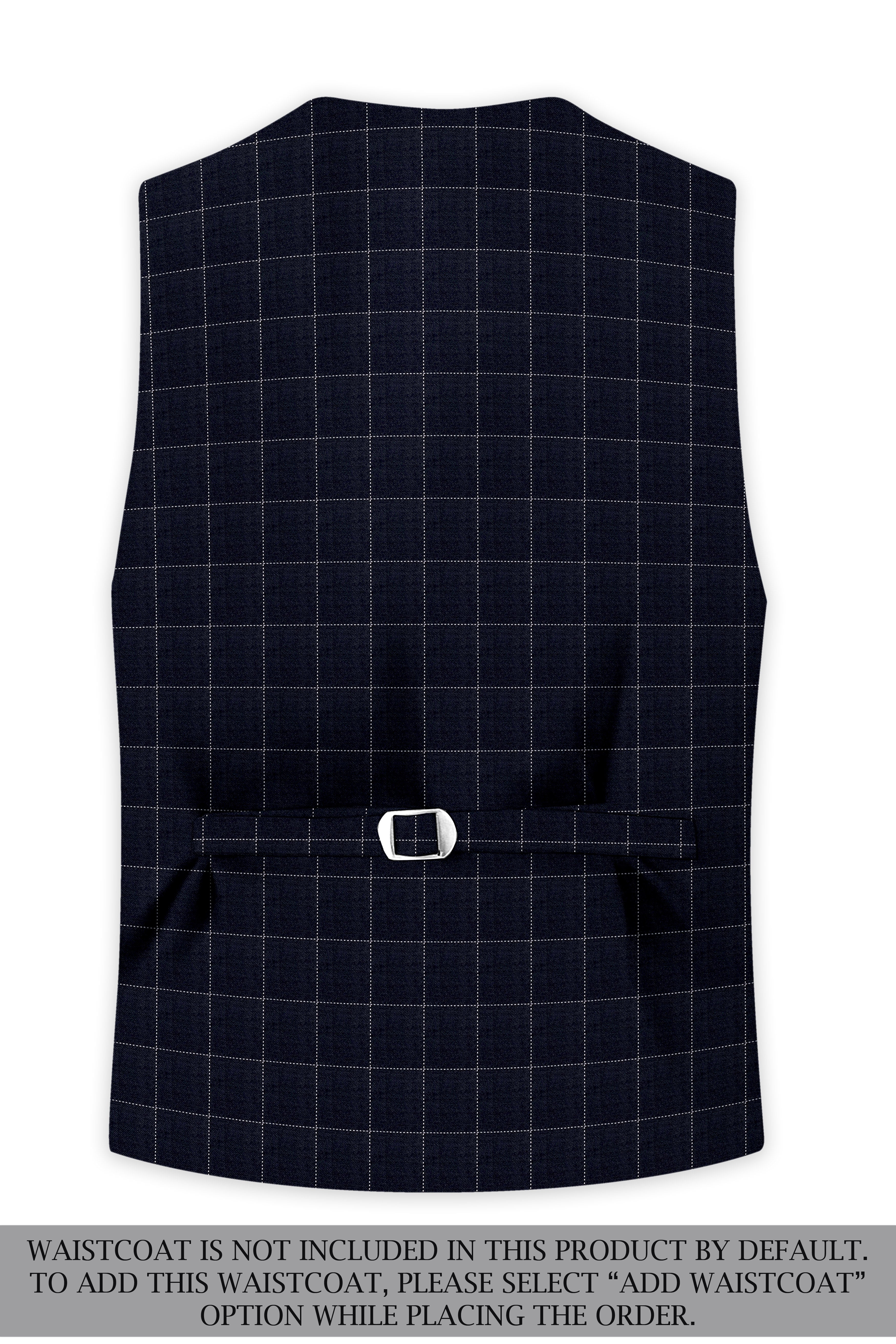 Thunder Blue Windowpane Suit