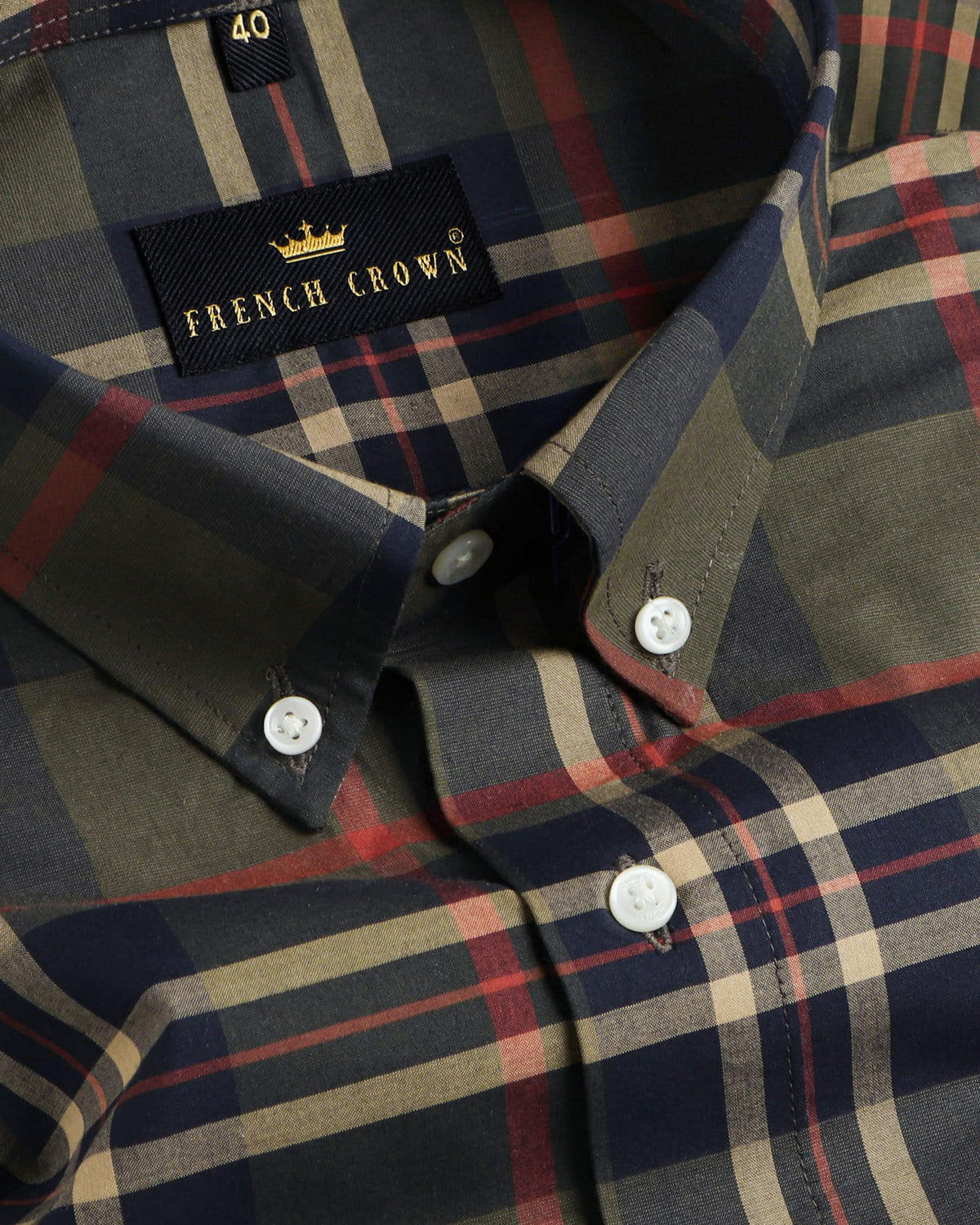 Chicago Green Plaid Polo Shirt