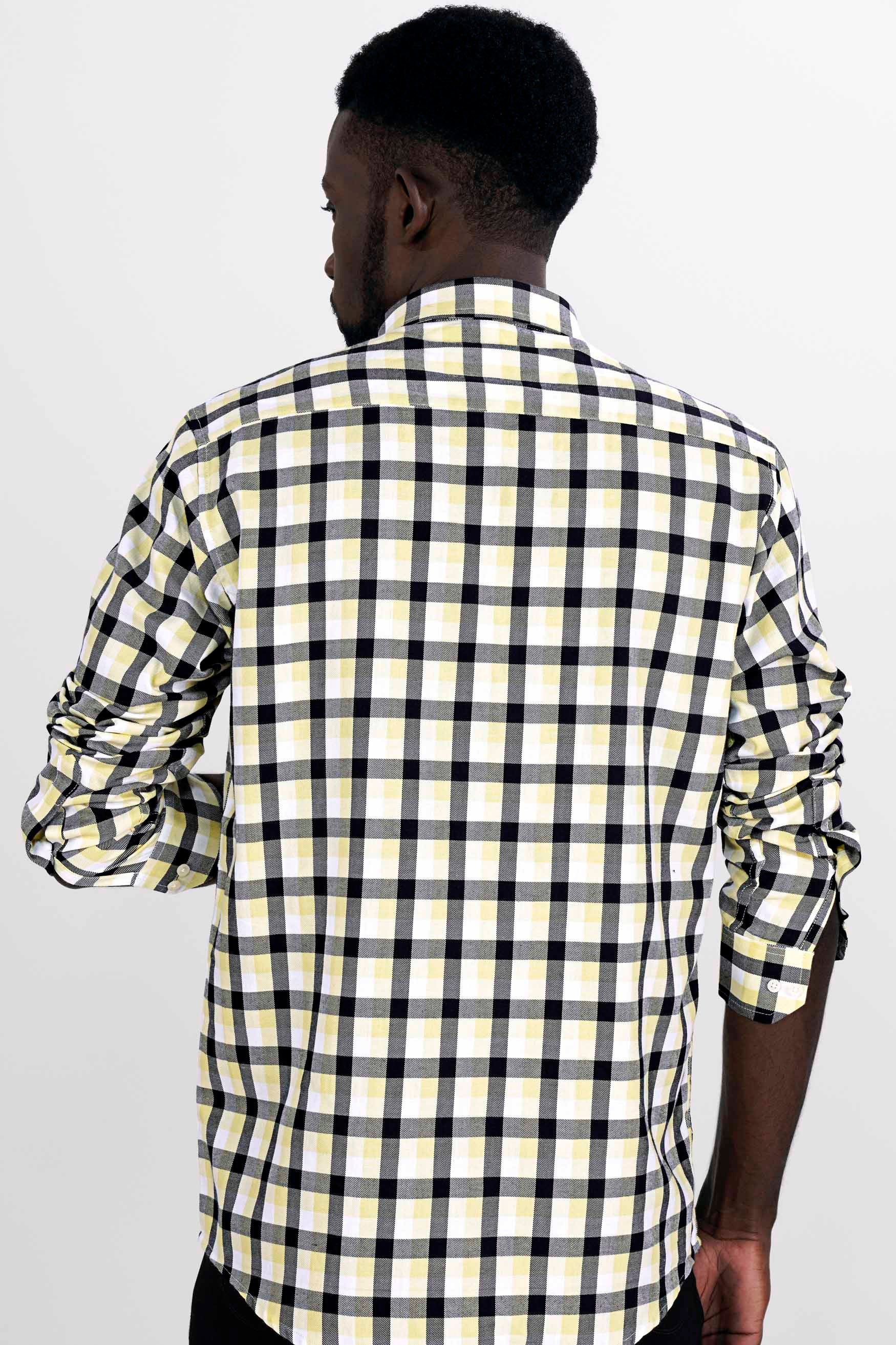 Caper Green with Black Checkered and Funky Patch work Twill Premium Cotton Designer Shirt 5700-BD-E173-38, 5700-BD-E173-H-38, 5700-BD-E173-39, 5700-BD-E173-H-39, 5700-BD-E173-40, 5700-BD-E173-H-40, 5700-BD-E173-42, 5700-BD-E173-H-42, 5700-BD-E173-44, 5700-BD-E173-H-44, 5700-BD-E173-46, 5700-BD-E173-H-46, 5700-BD-E173-48, 5700-BD-E173-H-48, 5700-BD-E173-50, 5700-BD-E173-H-50, 5700-BD-E173-52, 5700-BD-E173-H-52