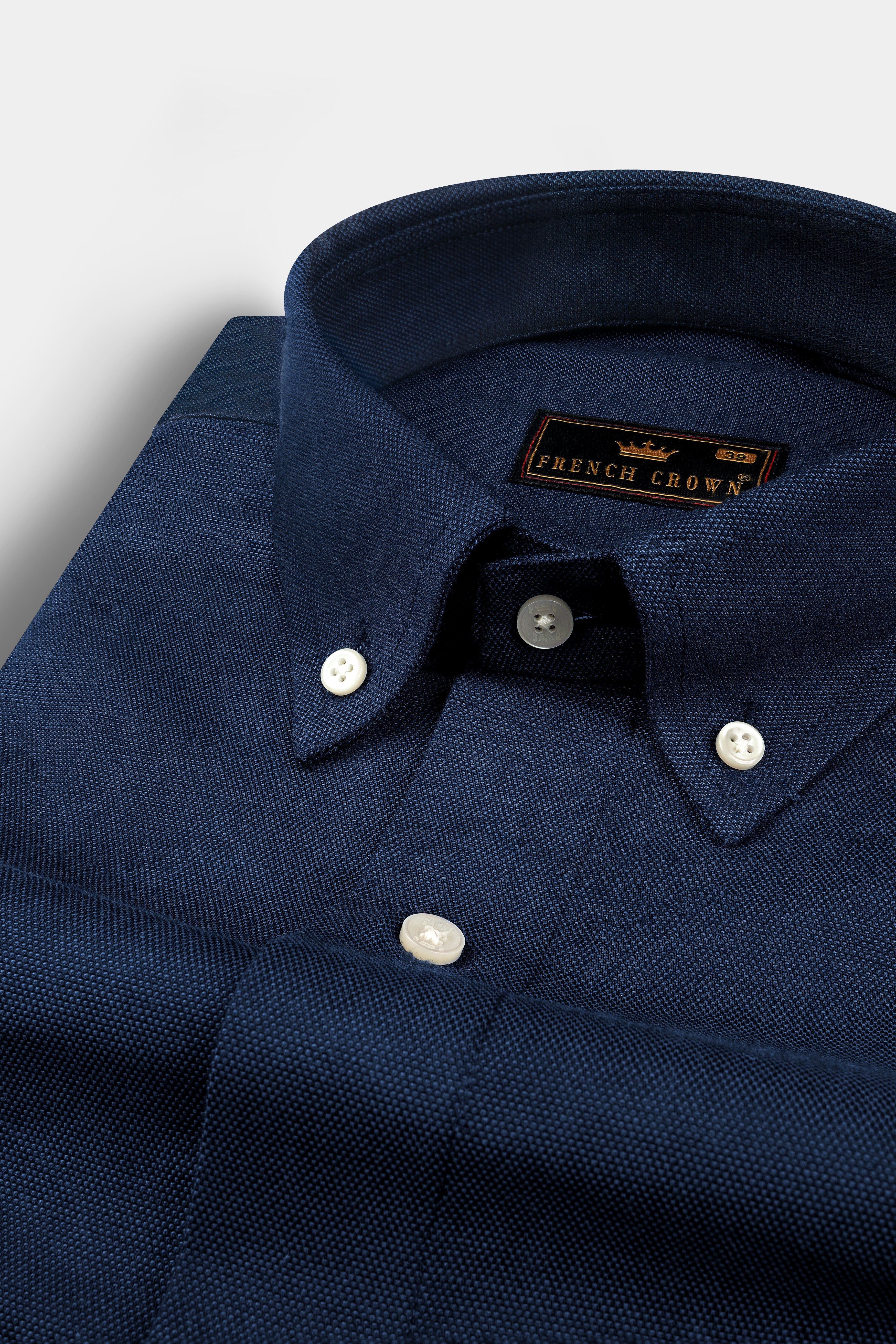 Blue Heavyweight Royal Oxford Shirt