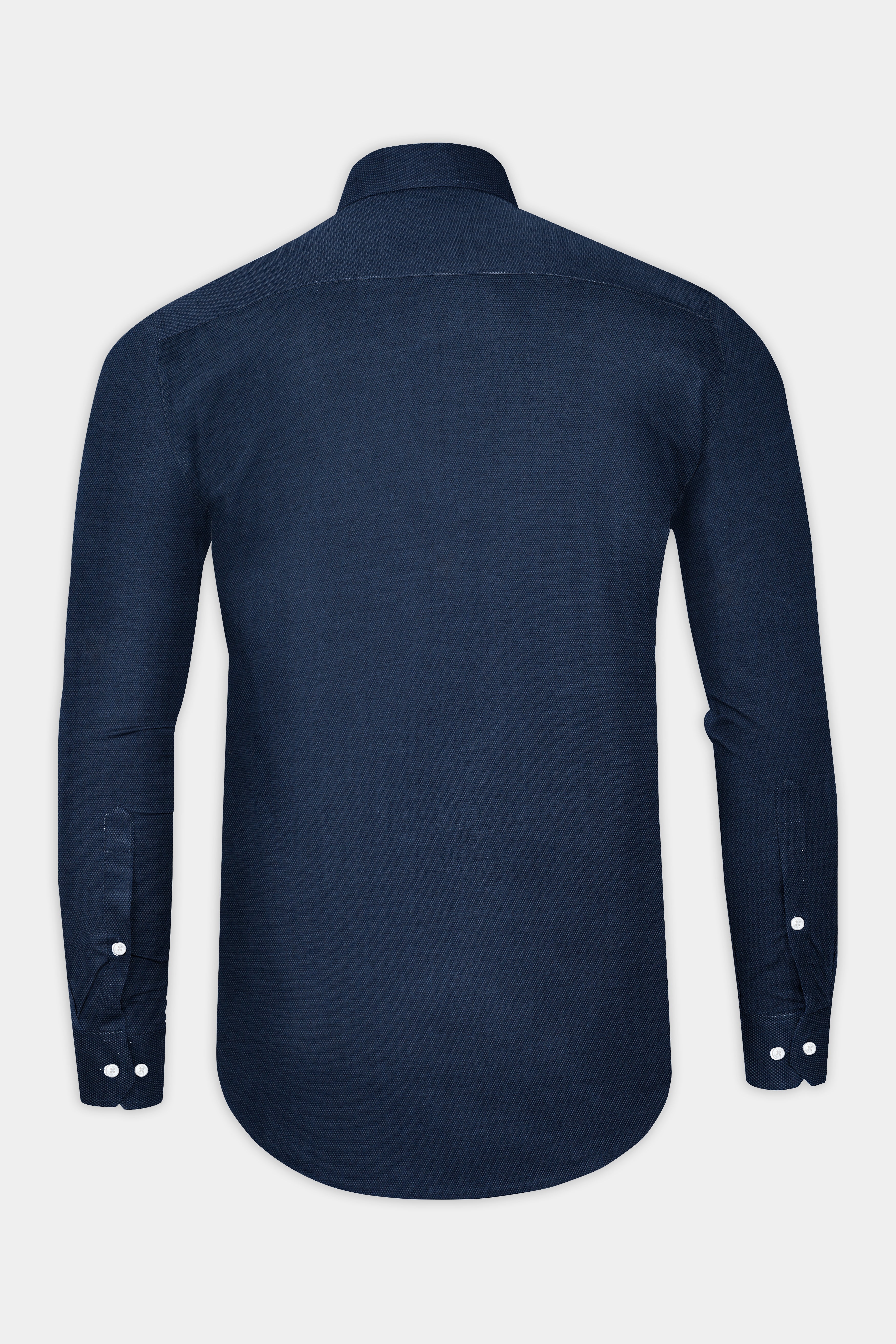 Blue Heavyweight Royal Oxford Shirt