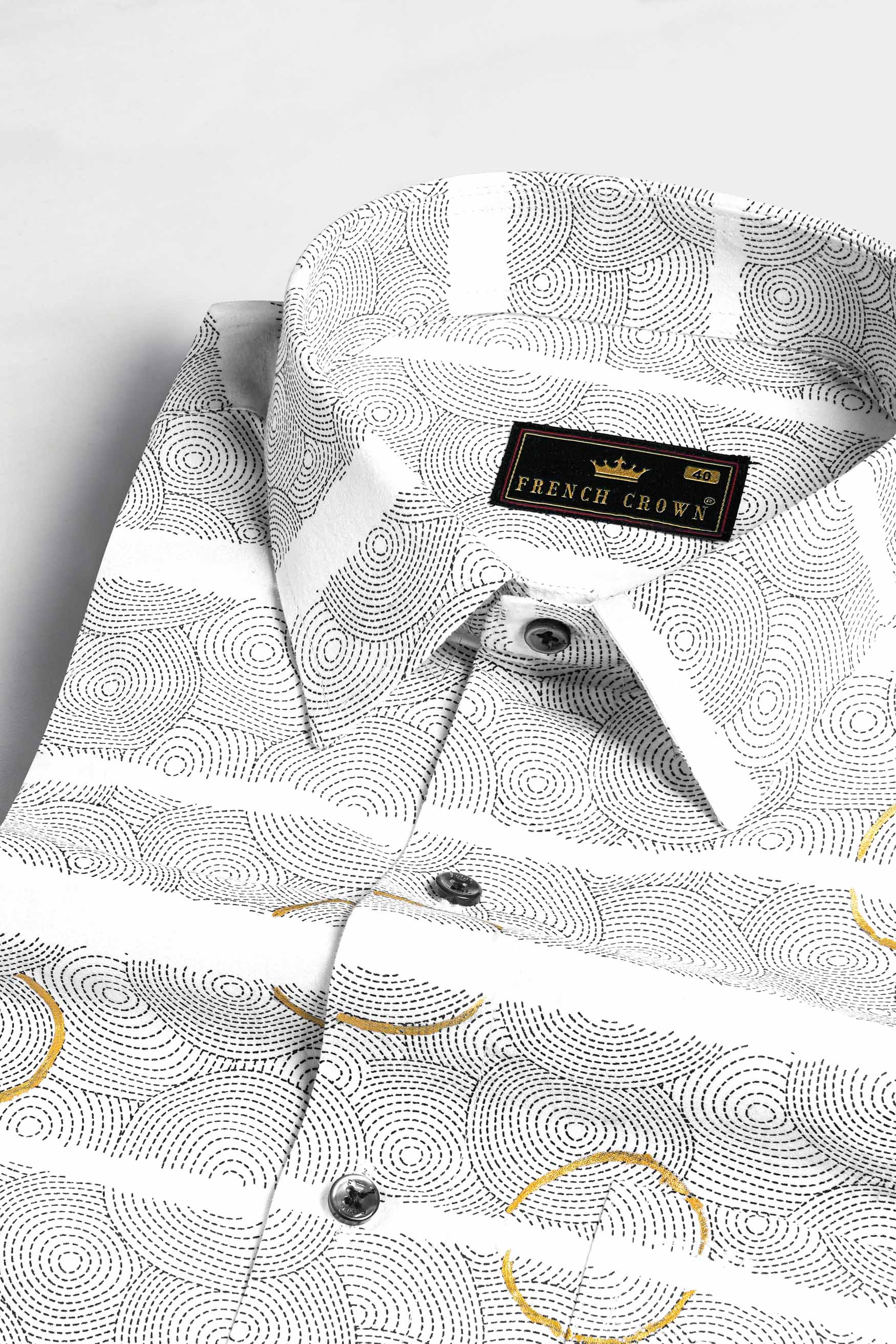 Bright White and Black with Urobilin Brown Hand Painted Super Soft Premium Cotton Designer Shirt 6212-BLK-ART-38, 6212-BLK-ART-H-38, 6212-BLK-ART-39, 6212-BLK-ART-H-39, 6212-BLK-ART-40, 6212-BLK-ART-H-40, 6212-BLK-ART-42, 6212-BLK-ART-H-42, 6212-BLK-ART-44, 6212-BLK-ART-H-44, 6212-BLK-ART-46, 6212-BLK-ART-H-46, 6212-BLK-ART-48, 6212-BLK-ART-H-48, 6212-BLK-ART-50, 6212-BLK-ART-H-50, 6212-BLK-ART-52, 6212-BLK-ART-H-52