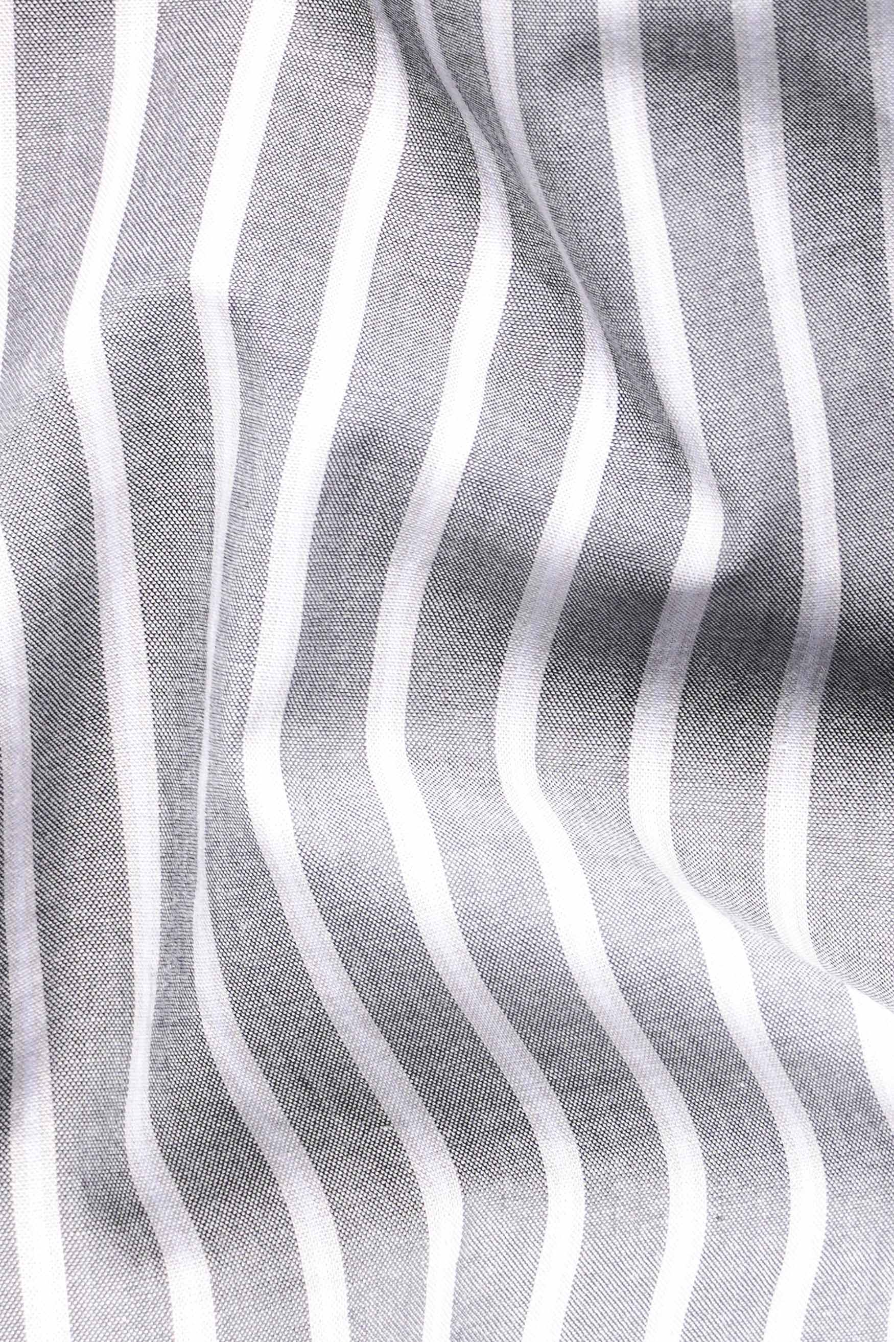 Wisteria Gray and White Striped Hand Painted Premium Cotton Designer Shirt 6342-ART-38, 6342-ART-H-38, 6342-ART-39, 6342-ART-H-39, 6342-ART-40, 6342-ART-H-40, 6342-ART-42, 6342-ART-H-42, 6342-ART-44, 6342-ART-H-44, 6342-ART-46, 6342-ART-H-46, 6342-ART-48, 6342-ART-H-48, 6342-ART-50, 6342-ART-H-50, 6342-ART-52, 6342-ART-H-52