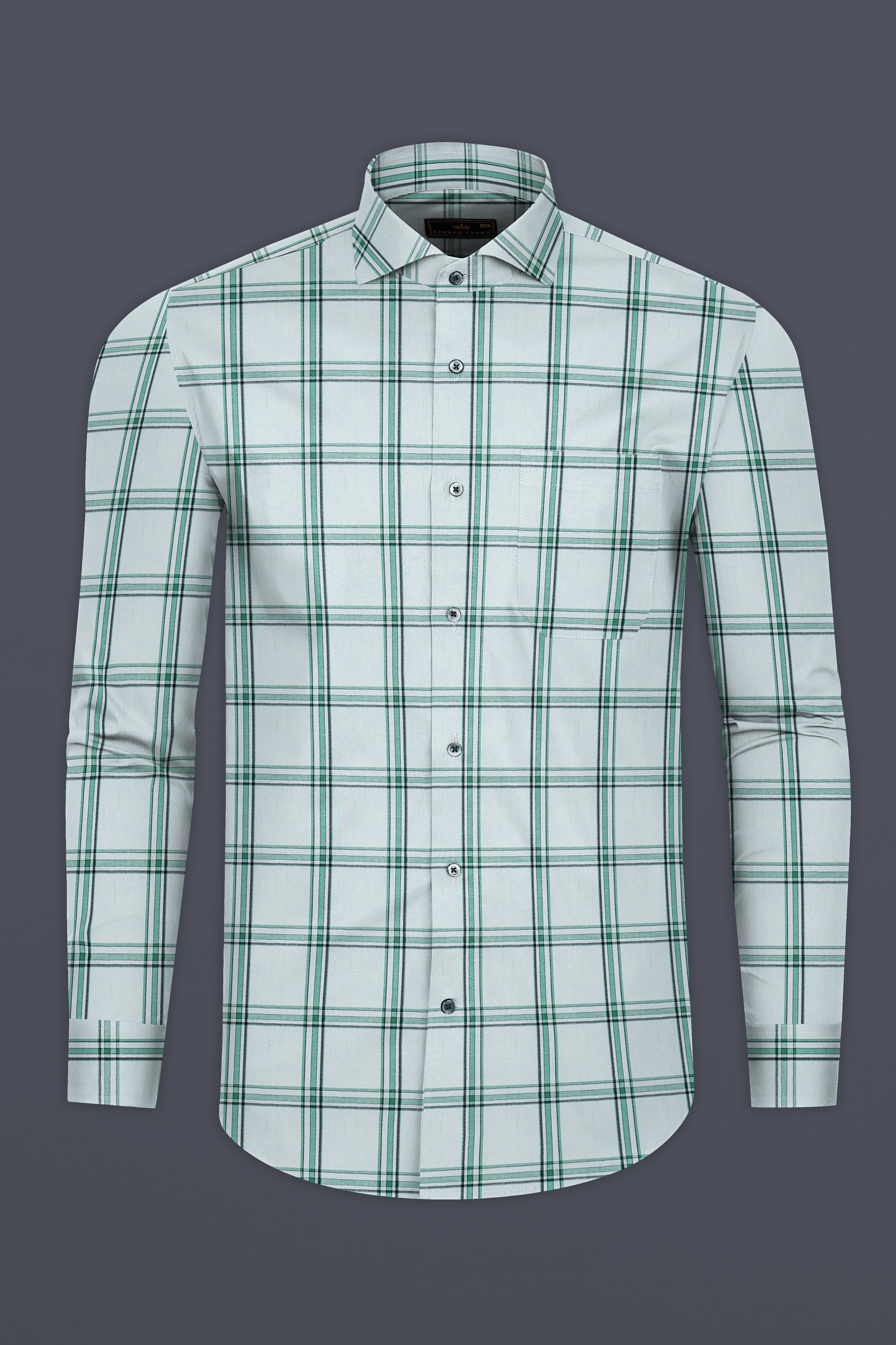 Loblolly Twill Windowpane Premium Cotton Shirt