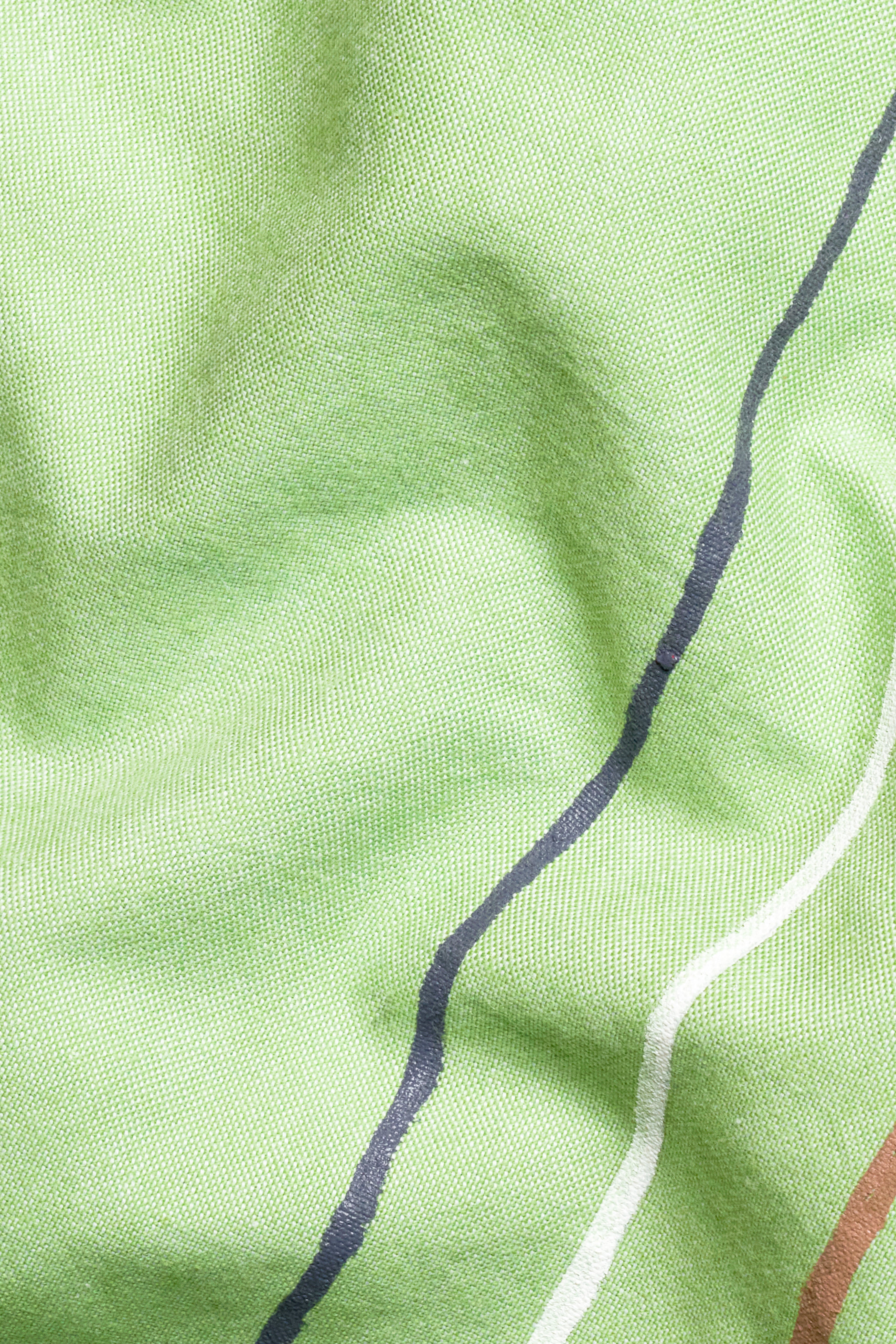 Sprout Green Multicolour Hand Painted Royal Oxford Designer Shirt 6365-ART-38, 6365-ART-H-38, 6365-ART-39, 6365-ART-H-39, 6365-ART-40, 6365-ART-H-40, 6365-ART-42, 6365-ART-H-42, 6365-ART-44, 6365-ART-H-44, 6365-ART-46, 6365-ART-H-46, 6365-ART-48, 6365-ART-H-48, 6365-ART-50, 6365-ART-H-50, 6365-ART-52, 6365-ART-H-52