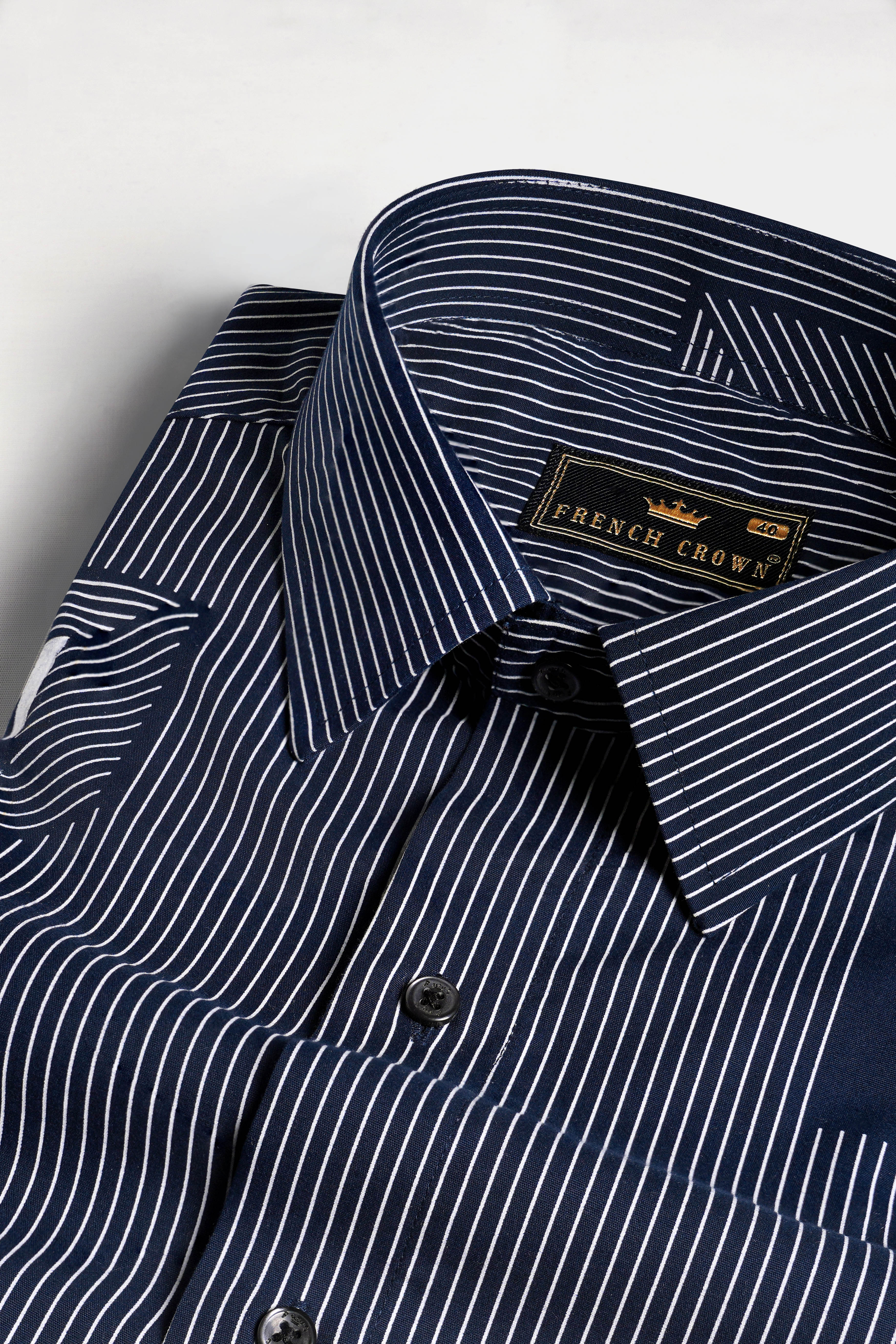 Cloud Burst Blue Striped with White Striped Hand Painted Premium Cotton Designer Shirt 6383-BLK-ART-38, 6383-BLK-ART-H-38, 6383-BLK-ART-39, 6383-BLK-ART-H-39, 6383-BLK-ART-40, 6383-BLK-ART-H-40, 6383-BLK-ART-42, 6383-BLK-ART-H-42, 6383-BLK-ART-44, 6383-BLK-ART-H-44, 6383-BLK-ART-46, 6383-BLK-ART-H-46, 6383-BLK-ART-48, 6383-BLK-ART-H-48, 6383-BLK-ART-50, 6383-BLK-ART-H-50, 6383-BLK-ART-52, 6383-BLK-ART-H-52