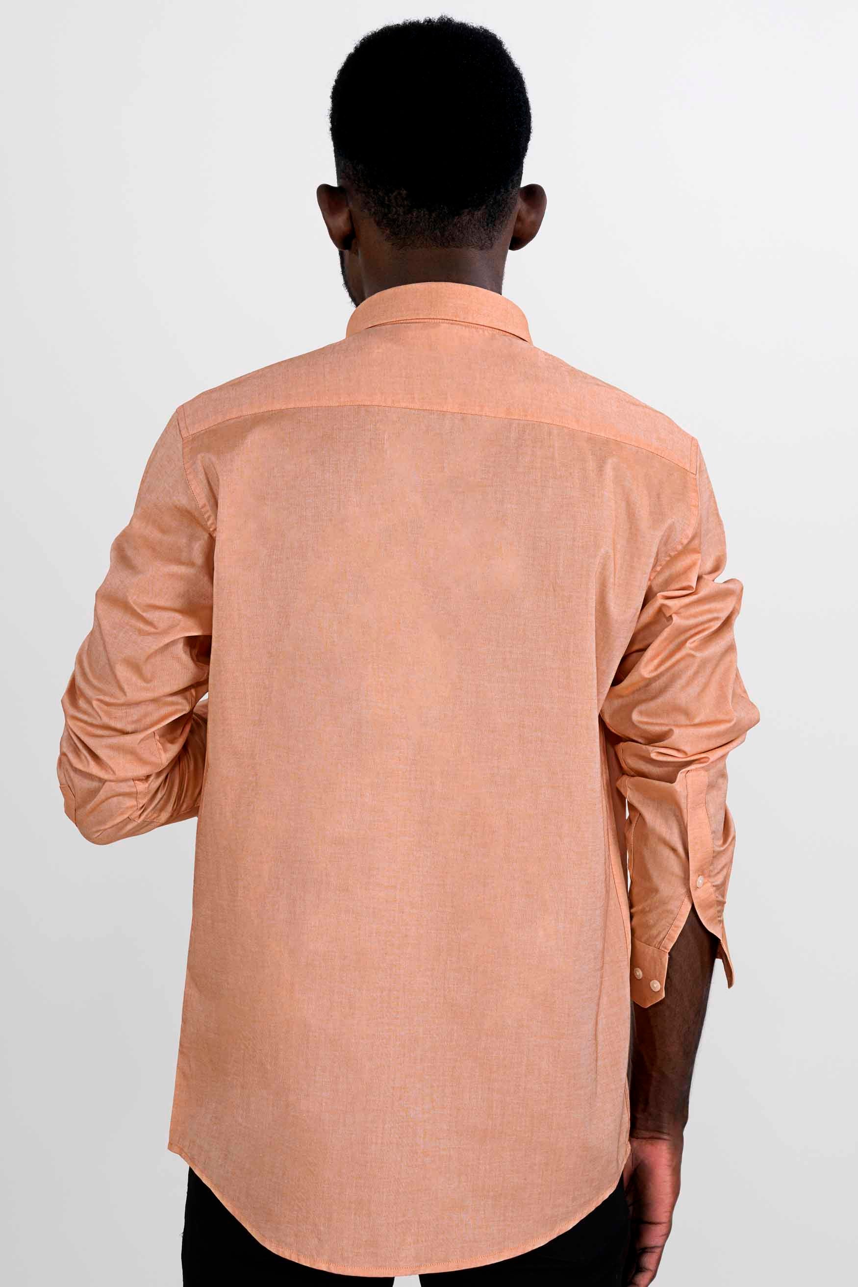 Tangerine Peach and Black Question Mark Hand Painted Royal Oxford Designer Shirt 6384-BD-ART-38, 6384-BD-ART-H-38, 6384-BD-ART-39, 6384-BD-ART-H-39, 6384-BD-ART-40, 6384-BD-ART-H-40, 6384-BD-ART-42, 6384-BD-ART-H-42, 6384-BD-ART-44, 6384-BD-ART-H-44, 6384-BD-ART-46, 6384-BD-ART-H-46, 6384-BD-ART-48, 6384-BD-ART-H-48, 6384-BD-ART-50, 6384-BD-ART-H-50, 6384-BD-ART-52, 6384-BD-ART-H-52