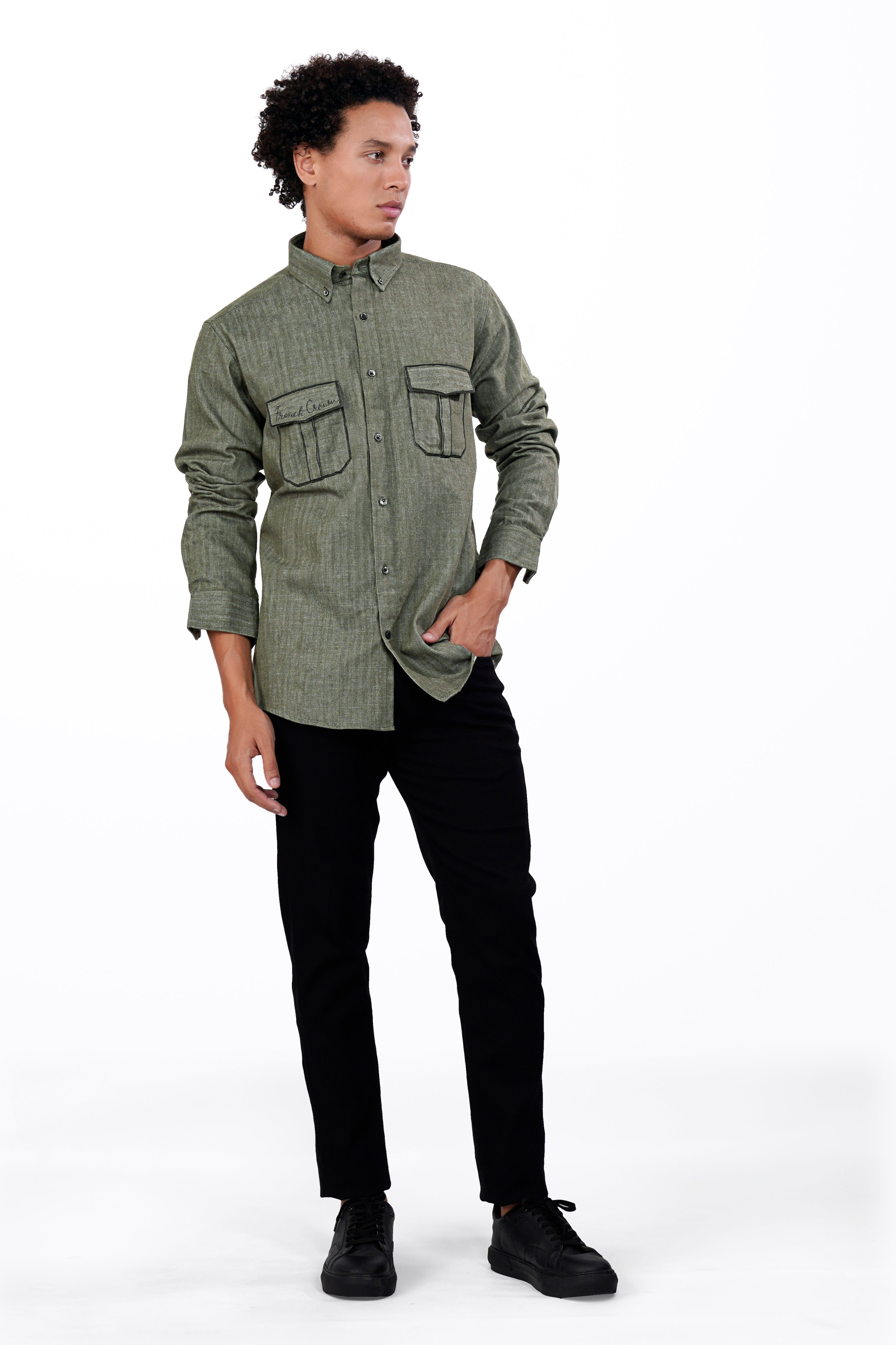 Finch Green Hand Painted Herringbone Designer Shirt 6467-BD-BLK-FP-ART-38, 6467-BD-BLK-FP-ART-H-38, 6467-BD-BLK-FP-ART-39, 6467-BD-BLK-FP-ART-H-39, 6467-BD-BLK-FP-ART-40, 6467-BD-BLK-FP-ART-H-40, 6467-BD-BLK-FP-ART-42, 6467-BD-BLK-FP-ART-H-42, 6467-BD-BLK-FP-ART-44, 6467-BD-BLK-FP-ART-H-44, 6467-BD-BLK-FP-ART-46, 6467-BD-BLK-FP-ART-H-46, 6467-BD-BLK-FP-ART-48, 6467-BD-BLK-FP-ART-H-48, 6467-BD-BLK-FP-ART-50, 6467-BD-BLK-FP-ART-H-50, 6467-BD-BLK-FP-ART-52, 6467-BD-BLK-FP-ART-H-52