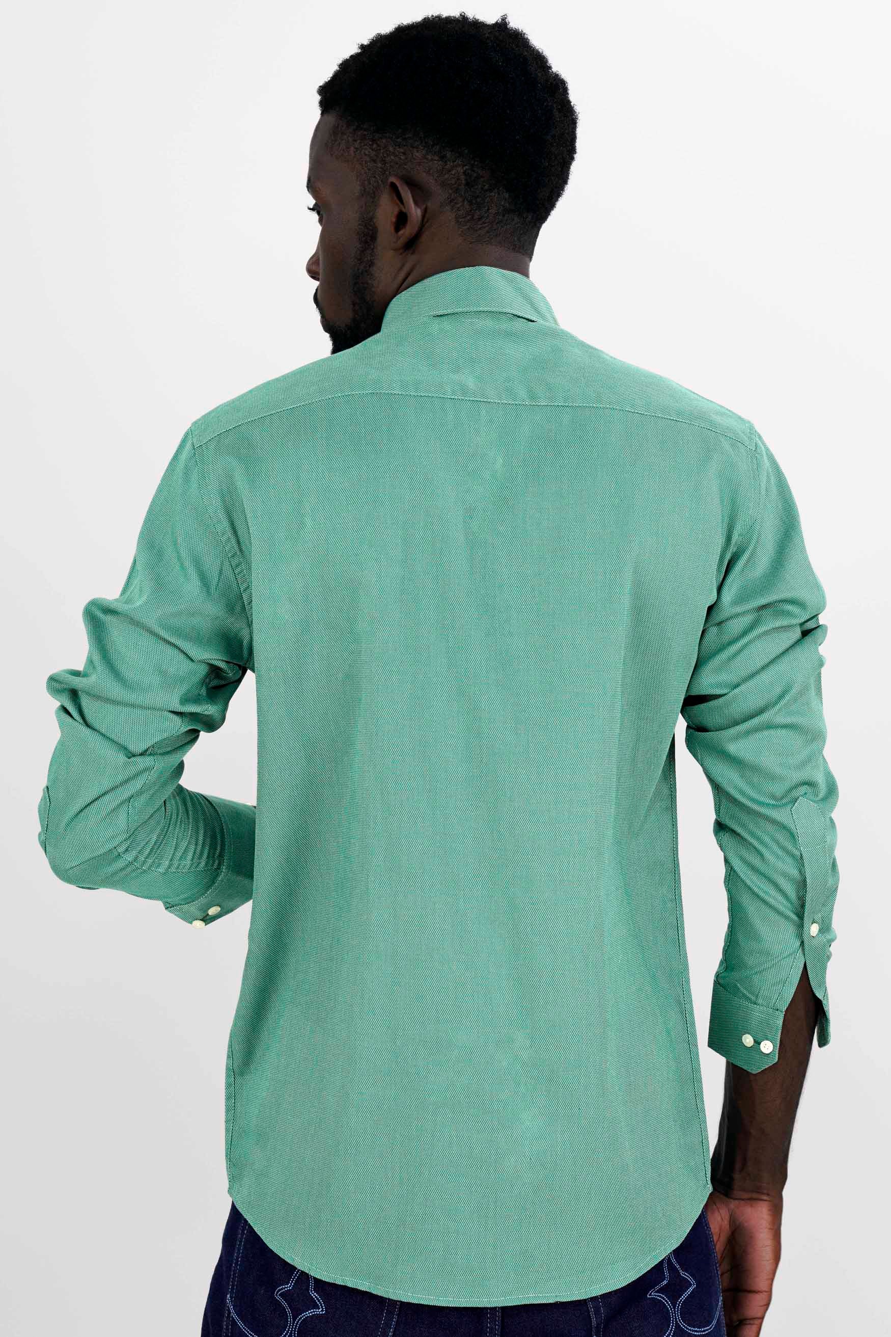 Seafom Green Hand Painted Dobby Textured Premium Giza Cotton Designer Shirt 6490-CA-ART-38, 6490-CA-ART-H-38, 6490-CA-ART-39, 6490-CA-ART-H-39, 6490-CA-ART-40, 6490-CA-ART-H-40, 6490-CA-ART-42, 6490-CA-ART-H-42, 6490-CA-ART-44, 6490-CA-ART-H-44, 6490-CA-ART-46, 6490-CA-ART-H-46, 6490-CA-ART-48, 6490-CA-ART-H-48, 6490-CA-ART-50, 6490-CA-ART-H-50, 6490-CA-ART-52, 6490-CA-ART-H-52