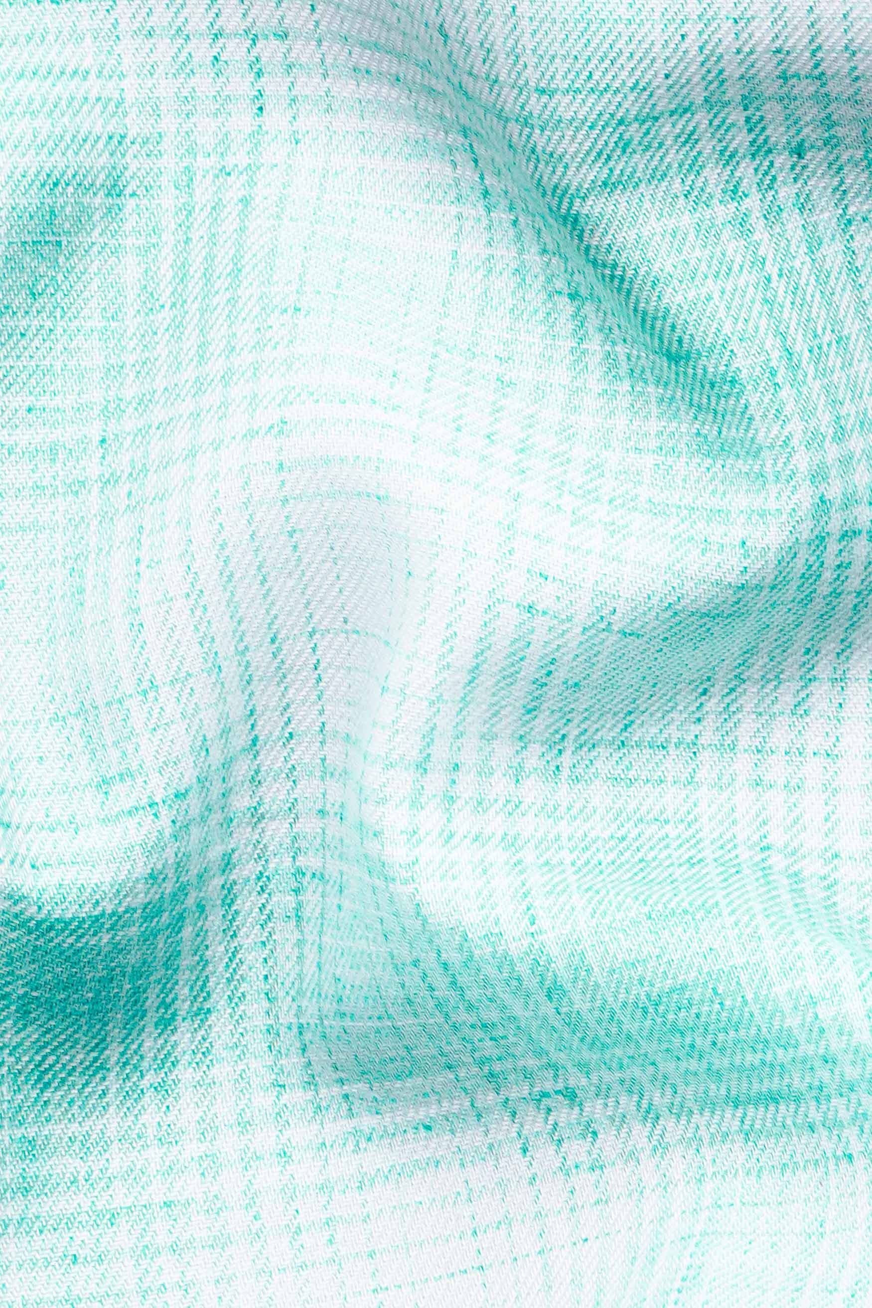 Downy Green and White Hand Painted Twill Premium Cotton Designer Shirt 6493-CA-ART-38, 6493-CA-ART-H-38, 6493-CA-ART-39, 6493-CA-ART-H-39, 6493-CA-ART-40, 6493-CA-ART-H-40, 6493-CA-ART-42, 6493-CA-ART-H-42, 6493-CA-ART-44, 6493-CA-ART-H-44, 6493-CA-ART-46, 6493-CA-ART-H-46, 6493-CA-ART-48, 6493-CA-ART-H-48, 6493-CA-ART-50, 6493-CA-ART-H-50, 6493-CA-ART-52, 6493-CA-ART-H-52