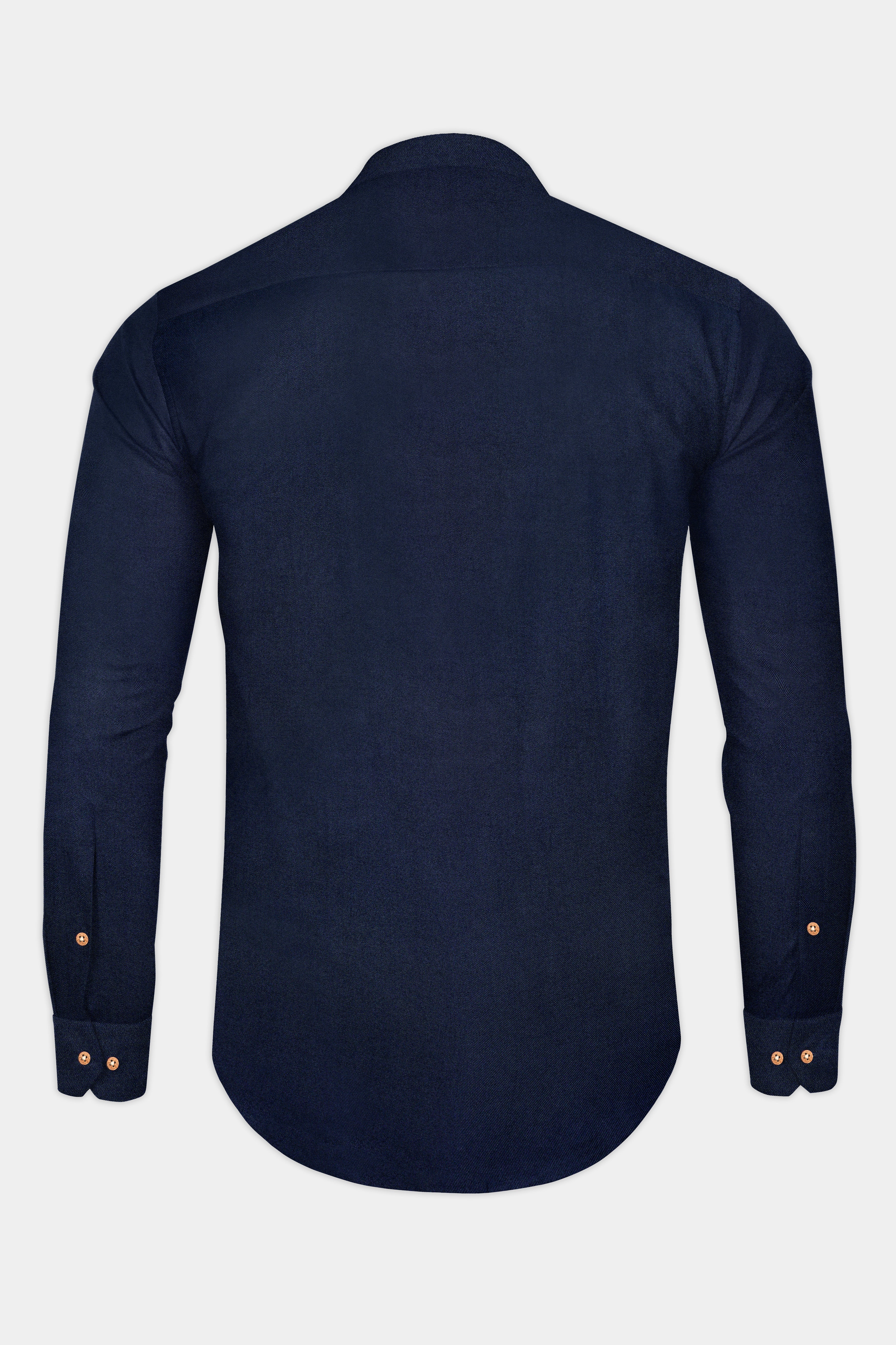 Haiti Blue Premium Tencel Kurta Shirt