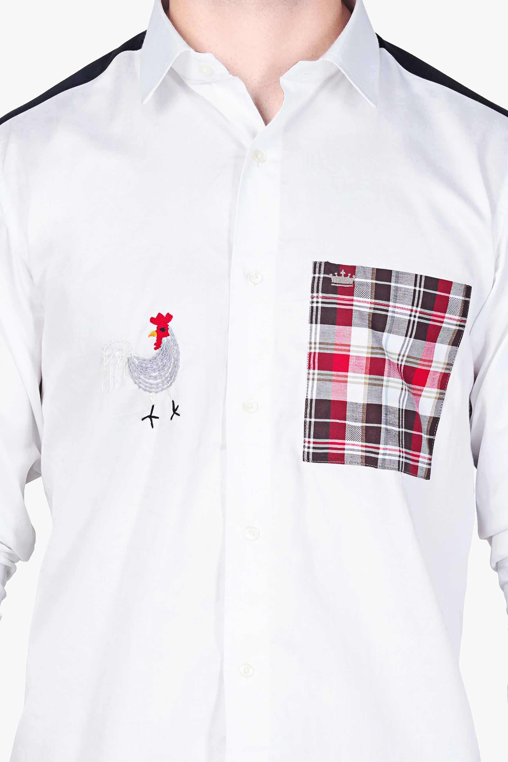 Bright White and Persian Plum Checkered with Chicken Hand Stitched Subtle Sheen Super Soft Premium Cotton Designer Shirt 6732-D20-EA341-38, 6732-D20-EA341-H-38, 6732-D20-EA341-39, 6732-D20-EA341-H-39, 6732-D20-EA341-40, 6732-D20-EA341-H-40, 6732-D20-EA341-42, 6732-D20-EA341-H-42, 6732-D20-EA341-44, 6732-D20-EA341-H-44, 6732-D20-EA341-46, 6732-D20-EA341-H-46, 6732-D20-EA341-48, 6732-D20-EA341-H-48, 6732-D20-EA341-50, 6732-D20-EA341-H-50, 6732-D20-EA341-52, 6732-D20-EA341-H-52
