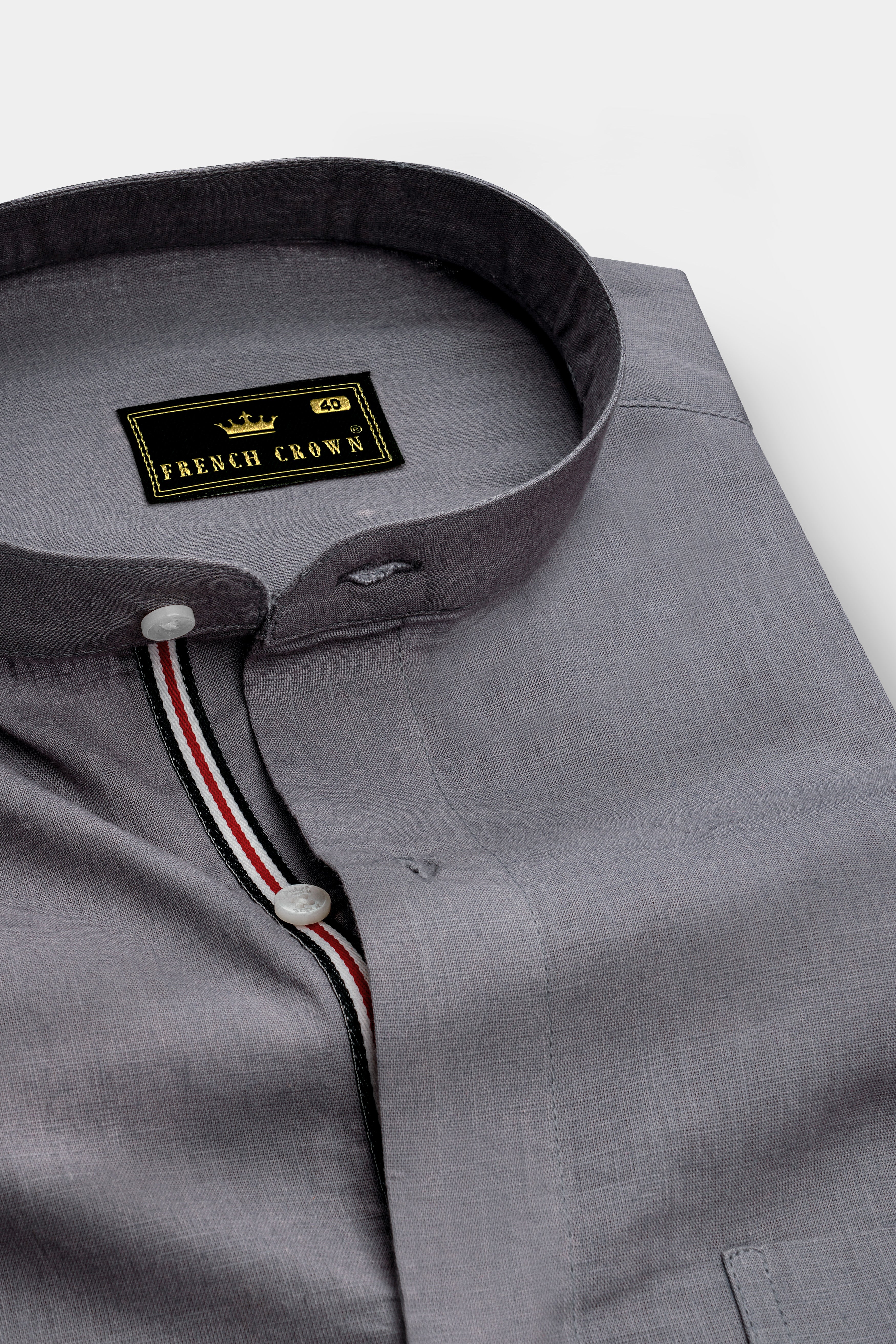 Rose Quartz Luxurious Linen Shirt