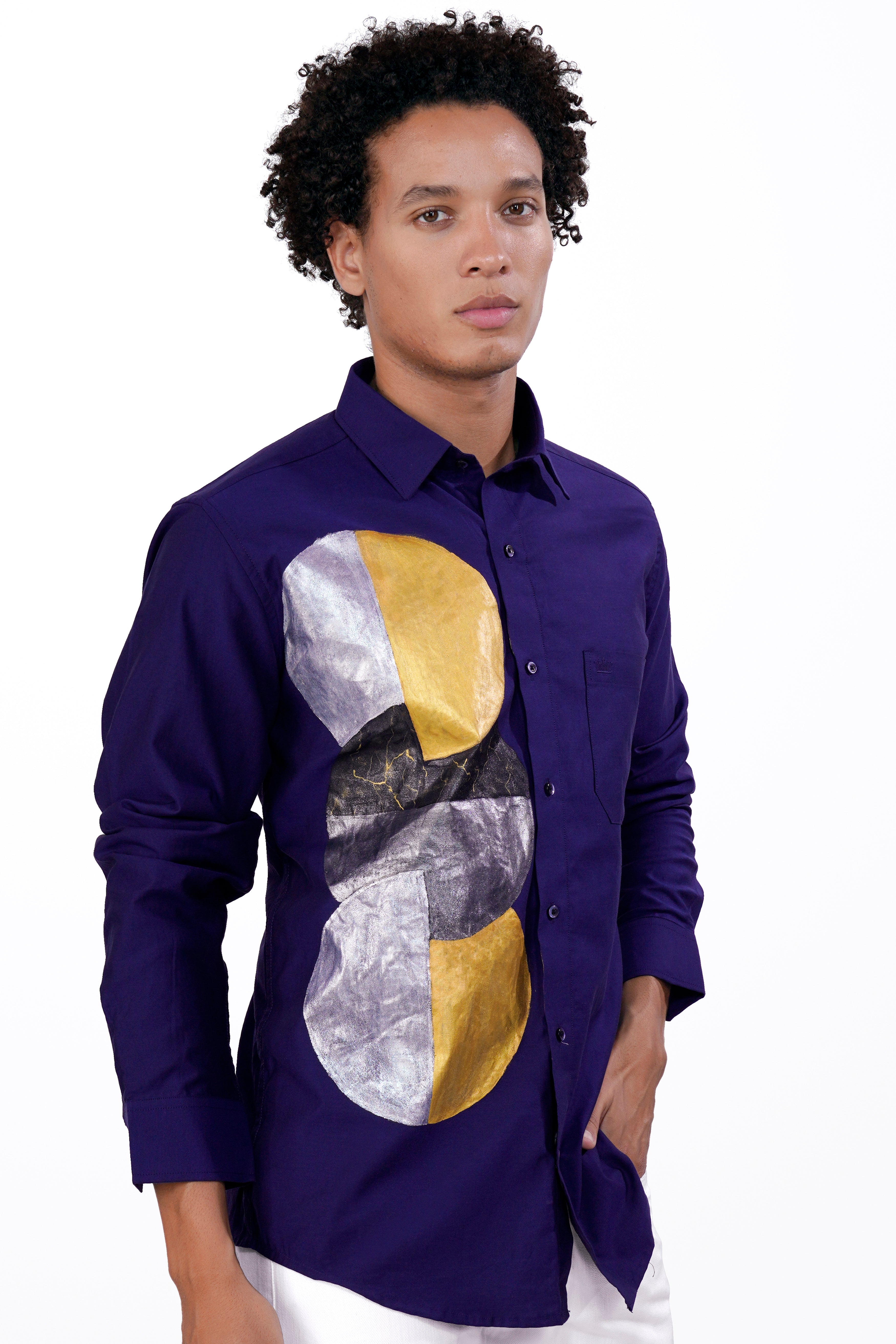 Haiti Blue Hand Painted Super Soft premium Cotton Designer Shirt 6798-BLE-ART-38, 6798-BLE-ART-H-38, 6798-BLE-ART-39, 6798-BLE-ART-H-39, 6798-BLE-ART-40, 6798-BLE-ART-H-40, 6798-BLE-ART-42, 6798-BLE-ART-H-42, 6798-BLE-ART-44, 6798-BLE-ART-H-44, 6798-BLE-ART-46, 6798-BLE-ART-H-46, 6798-BLE-ART-48, 6798-BLE-ART-H-48, 6798-BLE-ART-50, 6798-BLE-ART-H-50, 6798-BLE-ART-52, 6798-BLE-ART-H-52