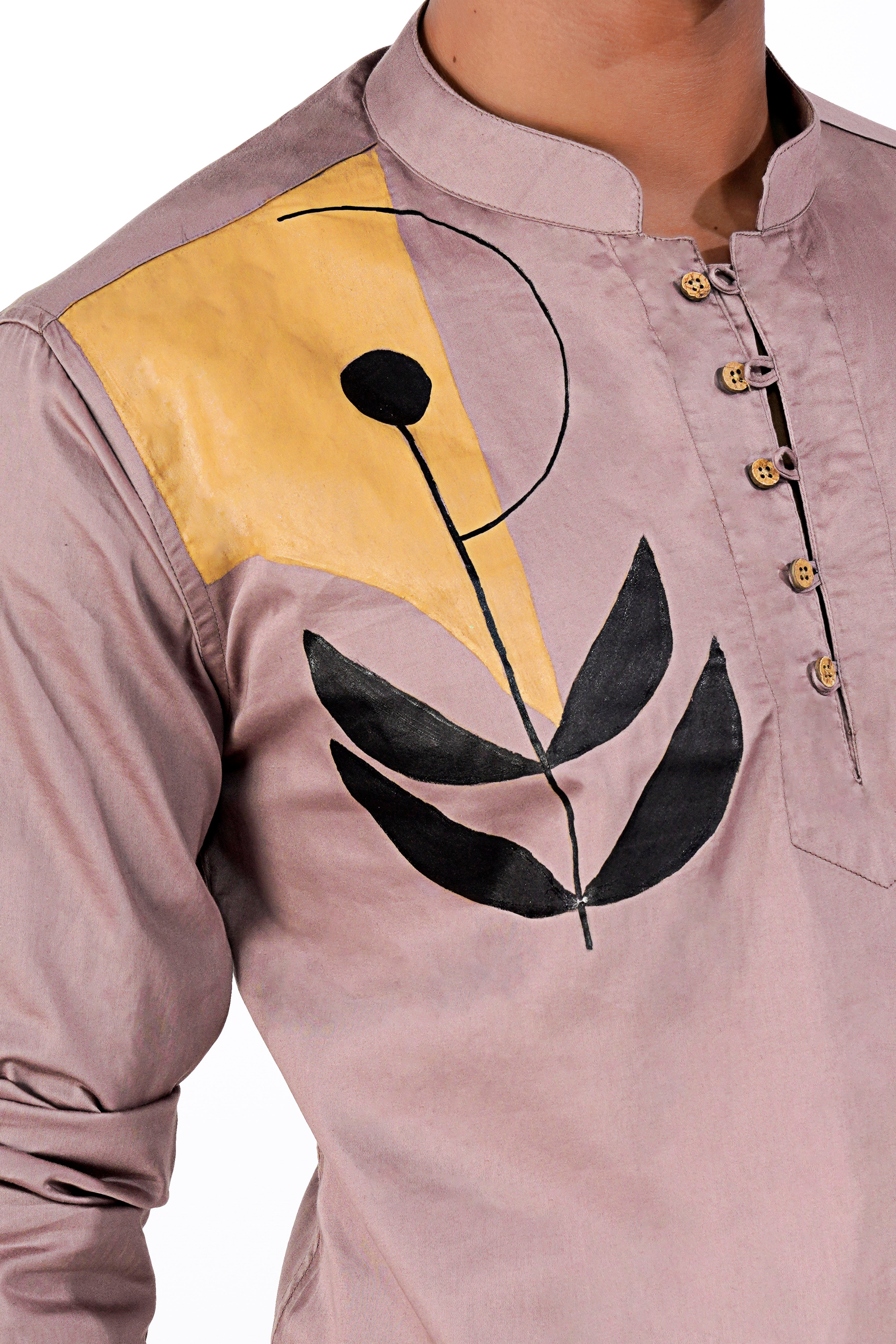 Mountain Lavender Hand Painted Super Soft Premium Cotton Designer Kurta Shirt 6806-KS-ART-38, 6806-KS-ART-H-38, 6806-KS-ART-39, 6806-KS-ART-H-39, 6806-KS-ART-40, 6806-KS-ART-H-40, 6806-KS-ART-42, 6806-KS-ART-H-42, 6806-KS-ART-44, 6806-KS-ART-H-44, 6806-KS-ART-46, 6806-KS-ART-H-46, 6806-KS-ART-48, 6806-KS-ART-H-48, 6806-KS-ART-50, 6806-KS-ART-H-50, 6806-KS-ART-52, 6806-KS-ART-H-52