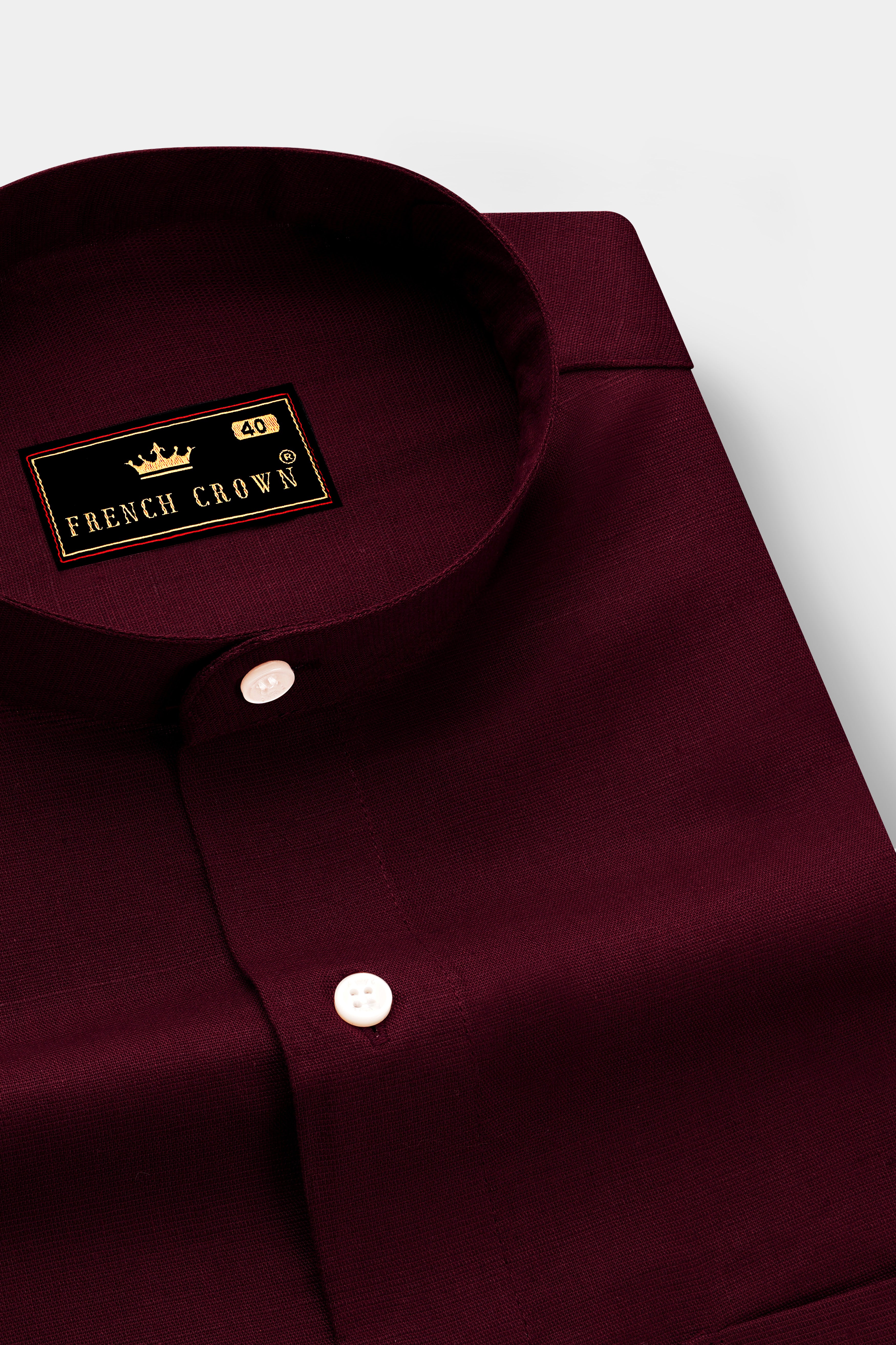 Cocoa Bean Luxurious Linen Shirt