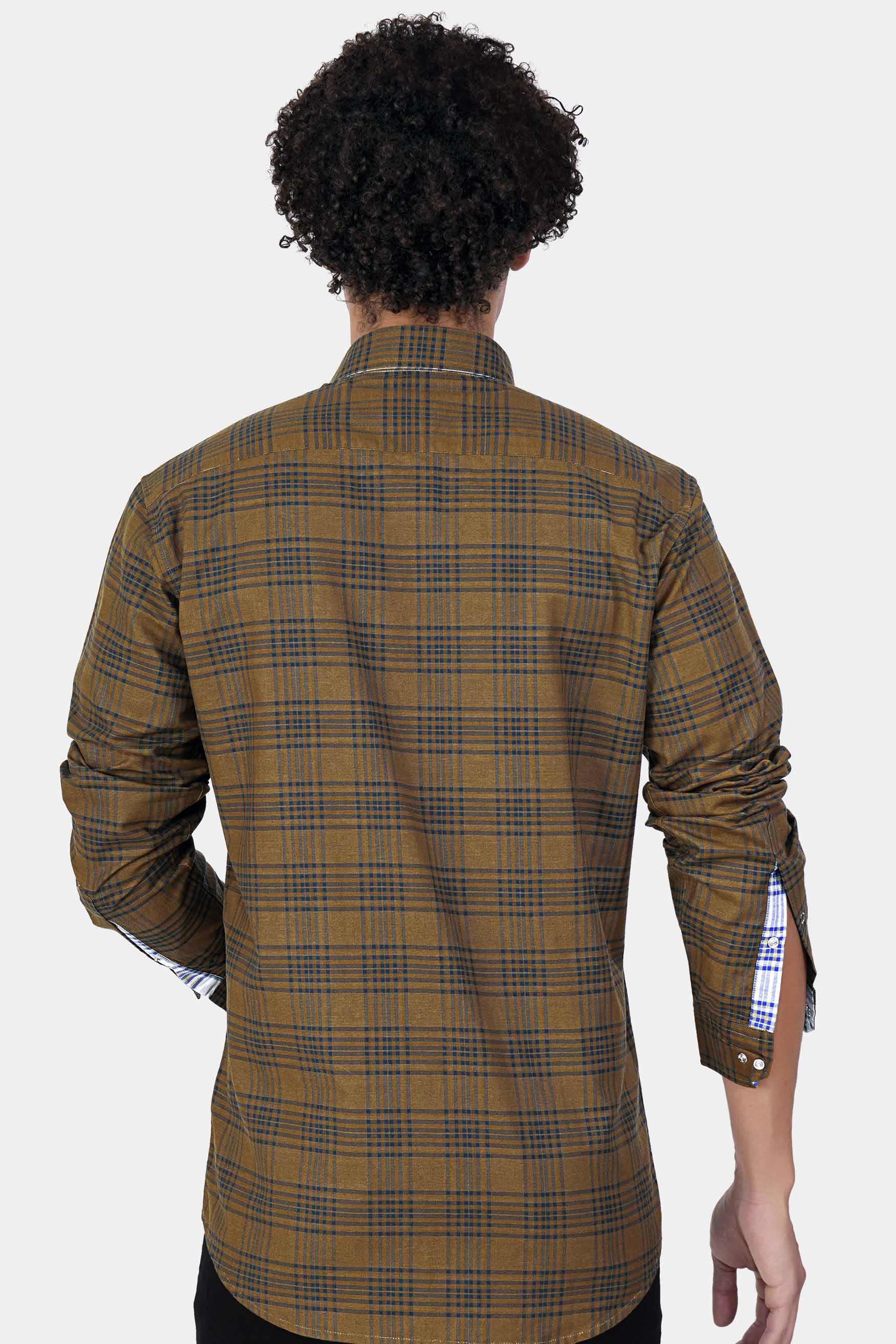 Dirt Brown and Space Cadet Blue Printed Royal Oxford Reversible Shirt 7587-RPRT75-38, 7587-RPRT75-H-38, 7587-RPRT75-39, 7587-RPRT75-H-39, 7587-RPRT75-40, 7587-RPRT75-H-40, 7587-RPRT75-42, 7587-RPRT75-H-42, 7587-RPRT75-44, 7587-RPRT75-H-44, 7587-RPRT75-46, 7587-RPRT75-H-46, 7587-RPRT75-48, 7587-RPRT75-H-48, 7587-RPRT75-50, 7587-RPRT75-H-50, 7587-RPRT75-52, 7587-RPRT75-H-52