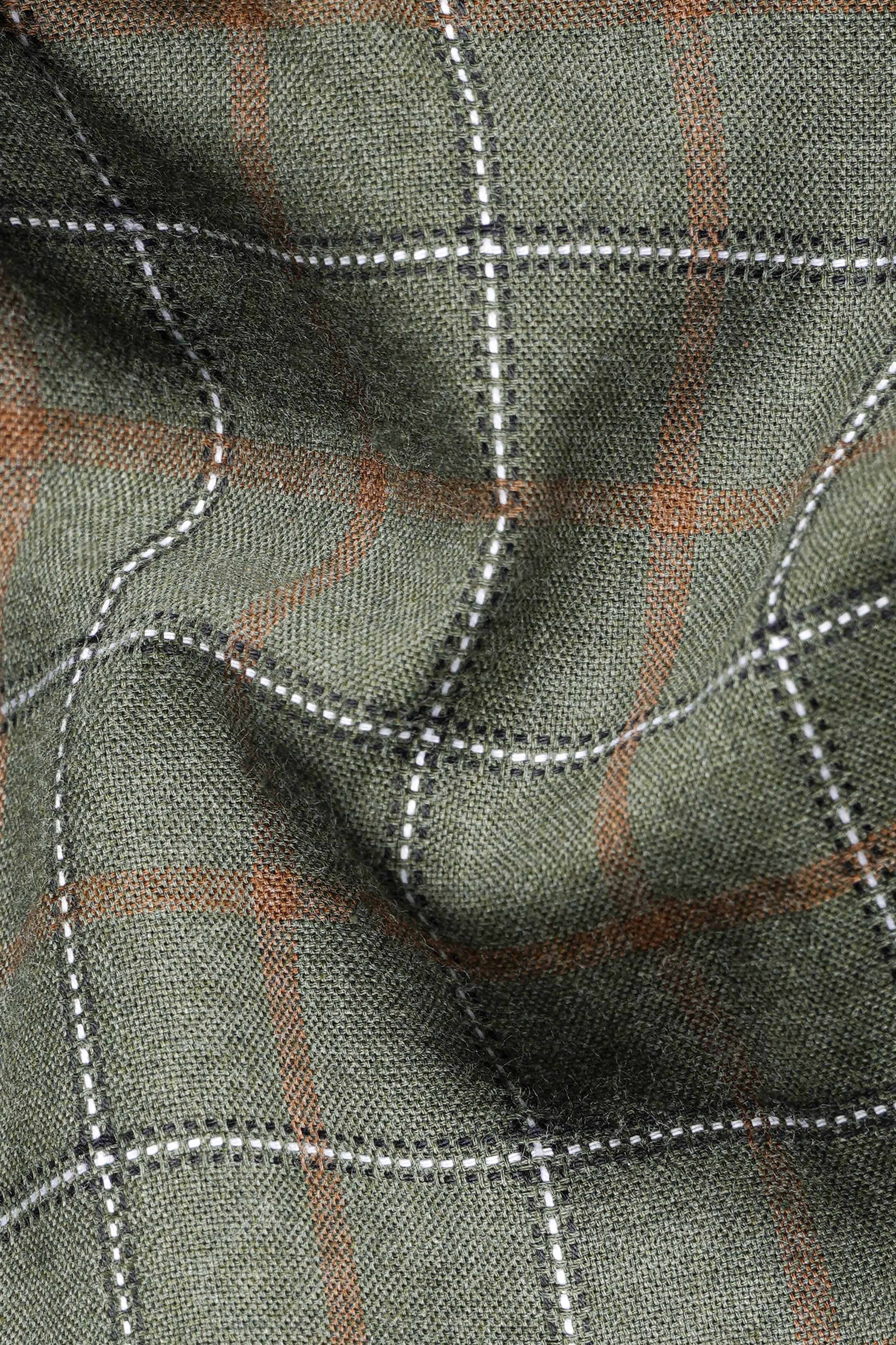 Stonewall Green and Brownish Checkered with Funky Patchwork Dobby Textured Premium Giza Cotton Designer Shirt 7840-BD-BLK-E164-38, 7840-BD-BLK-E164-H-38, 7840-BD-BLK-E164-39, 7840-BD-BLK-E164-H-39, 7840-BD-BLK-E164-40, 7840-BD-BLK-E164-H-40, 7840-BD-BLK-E164-42, 7840-BD-BLK-E164-H-42, 7840-BD-BLK-E164-44, 7840-BD-BLK-E164-H-44, 7840-BD-BLK-E164-46, 7840-BD-BLK-E164-H-46, 7840-BD-BLK-E164-48, 7840-BD-BLK-E164-H-48, 7840-BD-BLK-E164-50, 7840-BD-BLK-E164-H-50, 7840-BD-BLK-E164-52, 7840-BD-BLK-E164-H-52