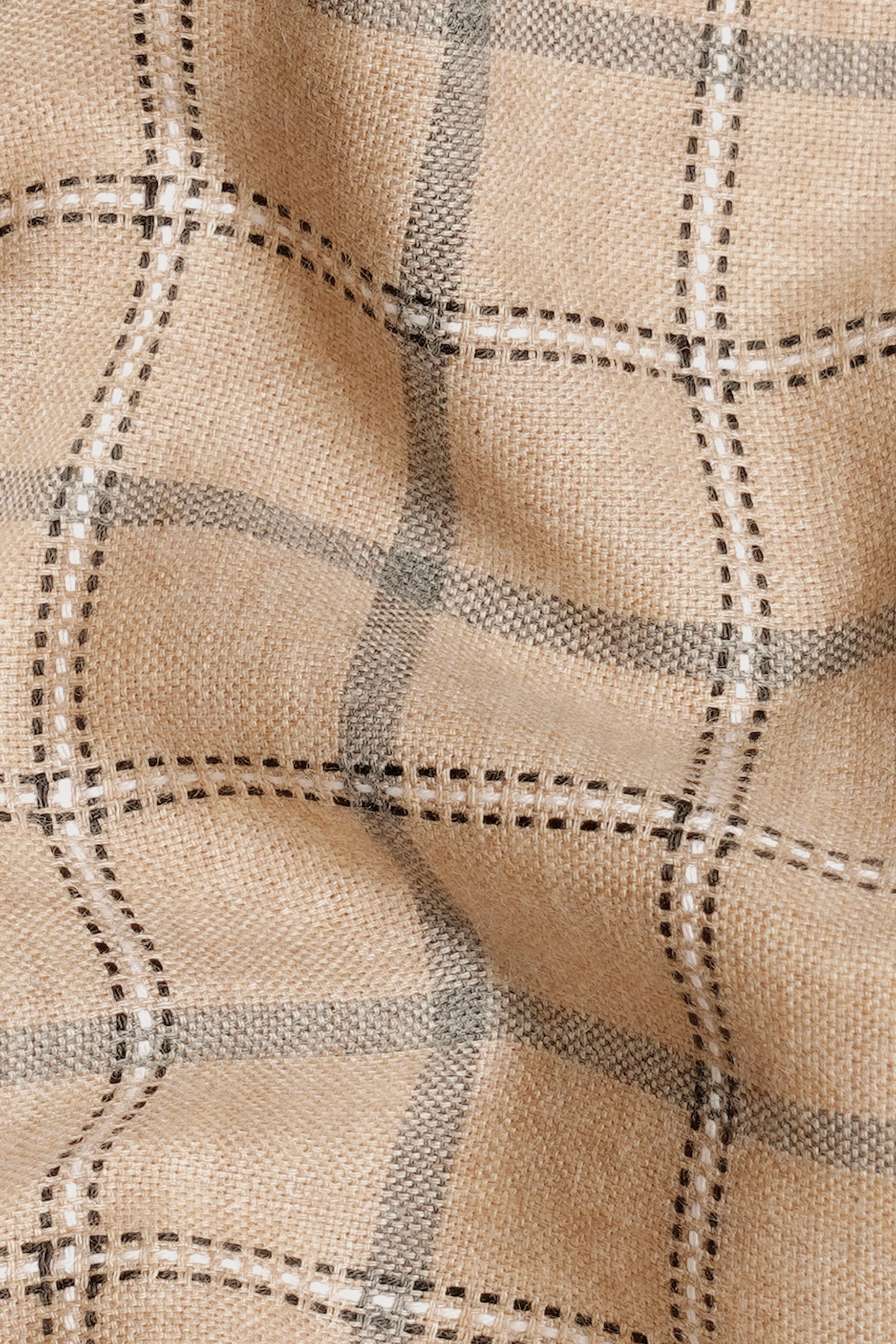 7swords-Tan Brown and Regent Gray Checkered Premium Cotton Shirt 7S-106-BLK-38, 7S-106-BLK-H-38, 7S-106-BLK-39, 7S-106-BLK-H-39, 7S-106-BLK-40, 7S-106-BLK-H-40, 7S-106-BLK-42, 7S-106-BLK-H-42, 7S-106-BLK-44, 7S-106-BLK-H-44, 7S-106-BLK-46, 7S-106-BLK-H-46, 7S-106-BLK-48, 7S-106-BLK-H-48, 7S-106-BLK-50, 7S-106-BLK-H-50, 7S-106-BLK-52, 7S-106-BLK-H-52