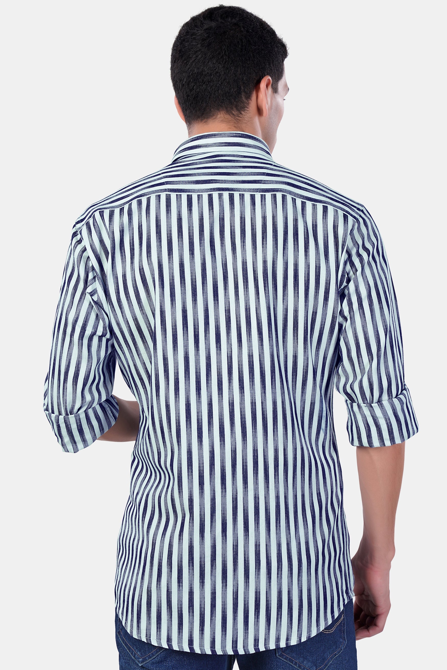 7swords-Ziggurat Blue and Ebony Clay Blue Striped Premium Cotton Shirt 7S-108-BD-38, 7S-108-BD-H-38, 7S-108-BD-39, 7S-108-BD-H-39, 7S-108-BD-40, 7S-108-BD-H-40, 7S-108-BD-42, 7S-108-BD-H-42, 7S-108-BD-44, 7S-108-BD-H-44, 7S-108-BD-46, 7S-108-BD-H-46, 7S-108-BD-48, 7S-108-BD-H-48, 7S-108-BD-50, 7S-108-BD-H-50, 7S-108-BD-52, 7S-108-BD-H-52