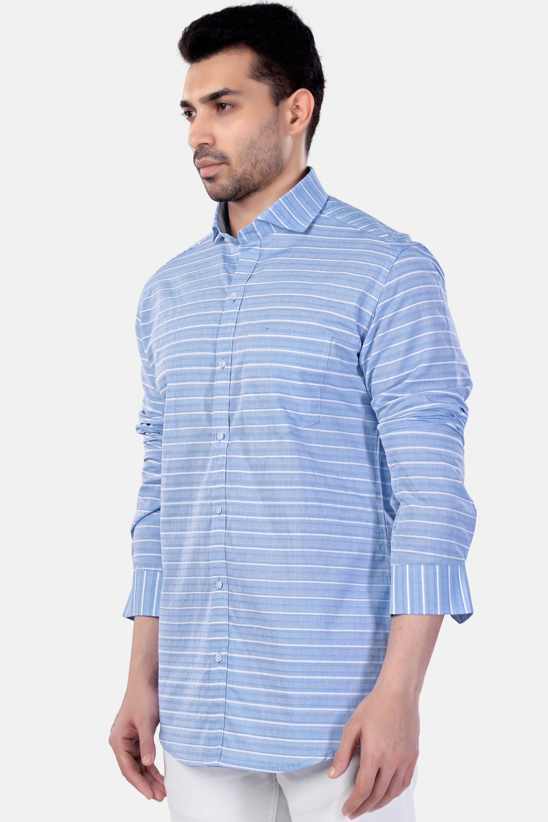 7swords-Polo Blue and White Striped Premium Cotton Shirt 7S-116-CA-38, 7S-116-CA-H-38, 7S-116-CA-39, 7S-116-CA-H-39, 7S-116-CA-40, 7S-116-CA-H-40, 7S-116-CA-42, 7S-116-CA-H-42, 7S-116-CA-44, 7S-116-CA-H-44, 7S-116-CA-46, 7S-116-CA-H-46, 7S-116-CA-48, 7S-116-CA-H-48, 7S-116-CA-50, 7S-116-CA-H-50, 7S-116-CA-52, 7S-116-CA-H-52