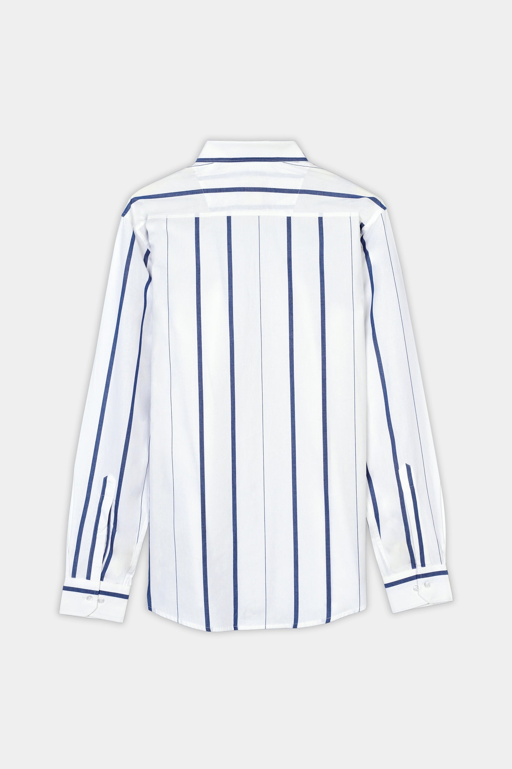 7swords-Bright White and Dusky Blue Striped Premium Cotton Shirt 7S-121-38, 7S-121-H-38, 7S-121-39, 7S-121-H-39, 7S-121-40, 7S-121-H-40, 7S-121-42, 7S-121-H-42, 7S-121-44, 7S-121-H-44, 7S-121-46, 7S-121-H-46, 7S-121-48, 7S-121-H-48, 7S-121-50, 7S-121-H-50, 7S-121-52, 7S-121-H-52