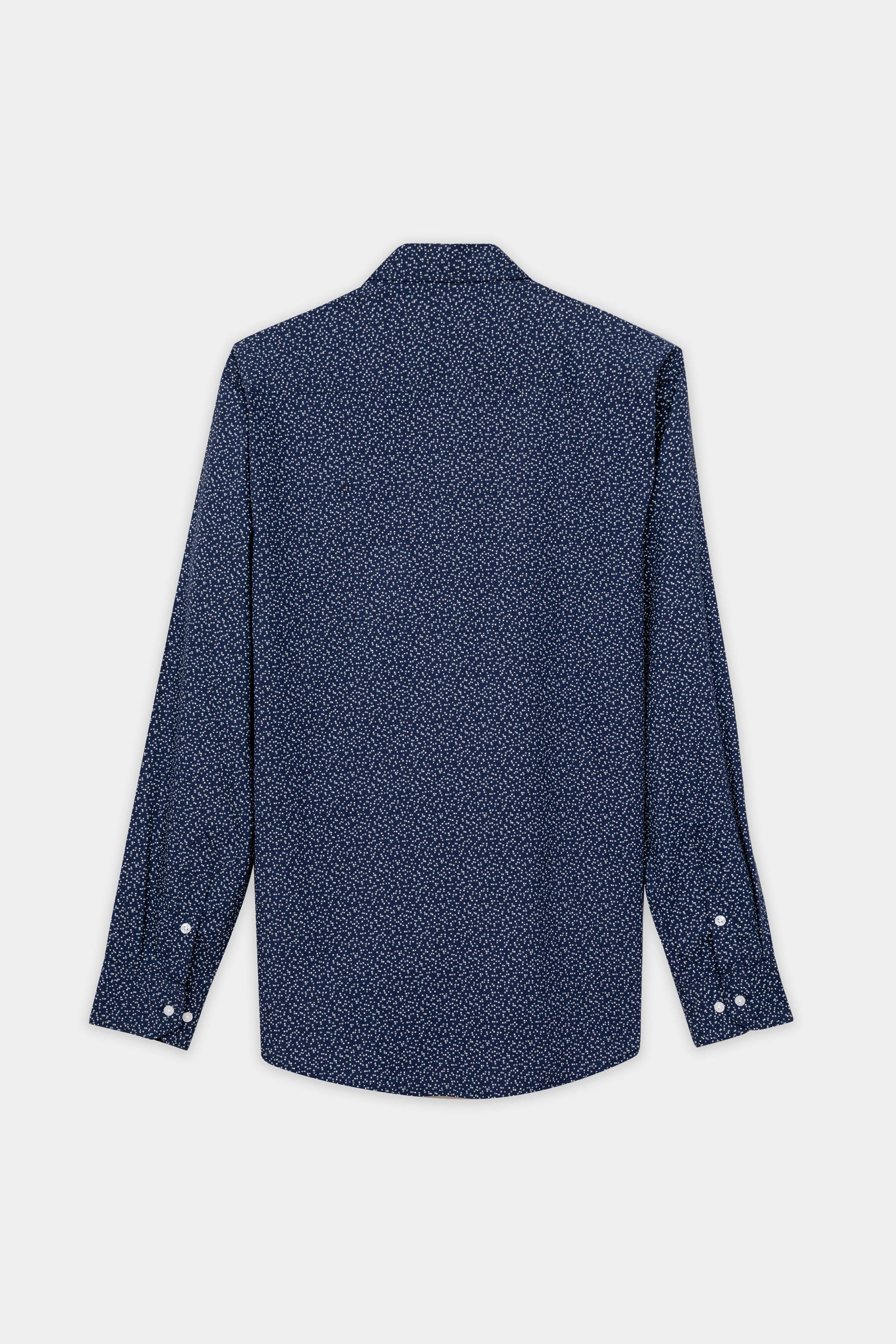 7swords-Ebony Clay Blue Microprinted Premium Cotton Mandarin Shirt 7S-122-38, 7S-122-H-38, 7S-122-39, 7S-122-H-39, 7S-122-40, 7S-122-H-40, 7S-122-42, 7S-122-H-42, 7S-122-44, 7S-122-H-44, 7S-122-46, 7S-122-H-46, 7S-122-48, 7S-122-H-48, 7S-122-50, 7S-122-H-50, 7S-122-52, 7S-122-H-52