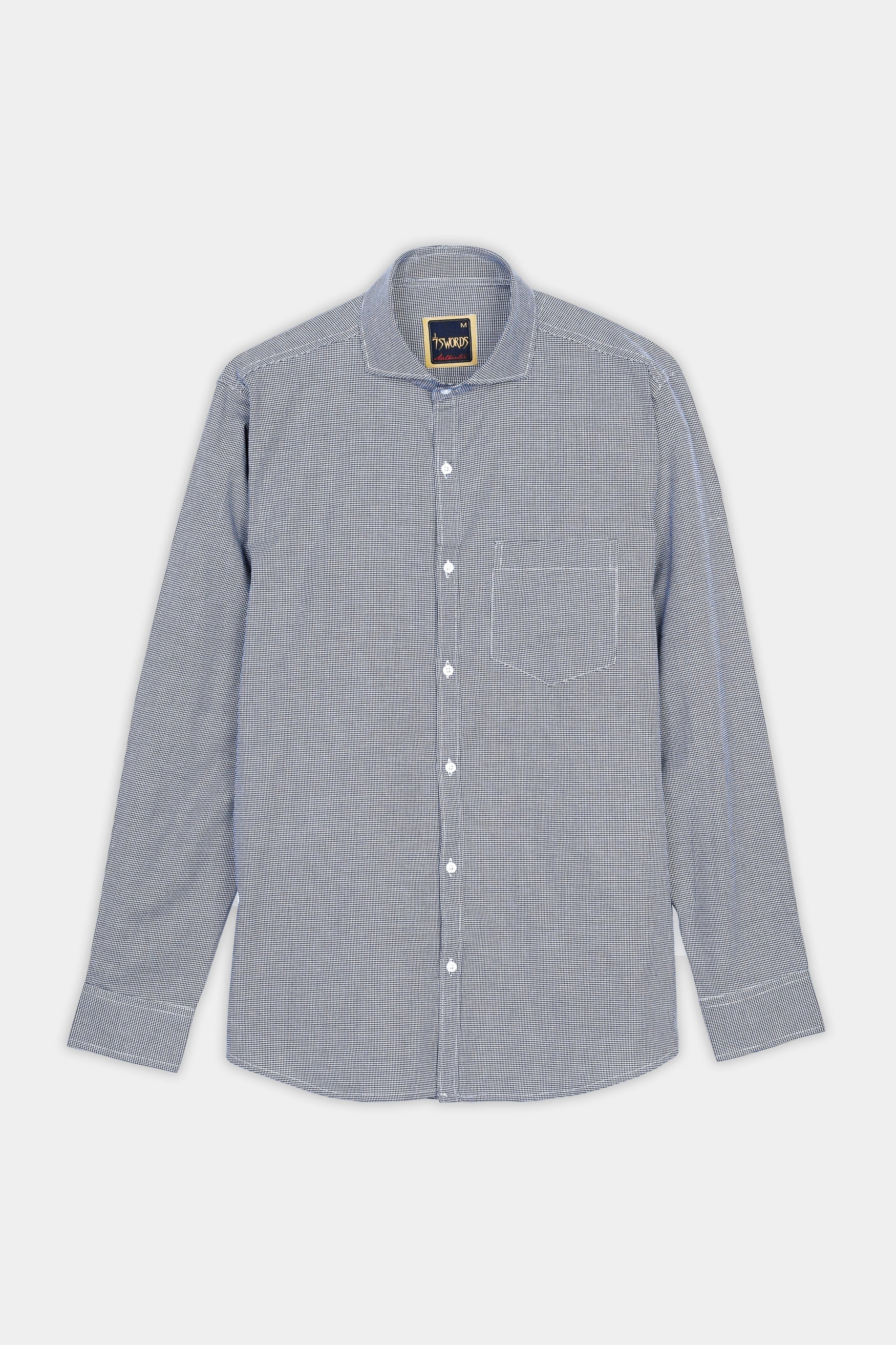 7swords-Mako Gray and Nobel Gray Houndstooth Premium Cotton Shirt 7S-131-CA-38, 7S-131-CA-H-38, 7S-131-CA-39, 7S-131-CA-H-39, 7S-131-CA-40, 7S-131-CA-H-40, 7S-131-CA-42, 7S-131-CA-H-42, 7S-131-CA-44, 7S-131-CA-H-44, 7S-131-CA-46, 7S-131-CA-H-46, 7S-131-CA-48, 7S-131-CA-H-48, 7S-131-CA-50, 7S-131-CA-H-50, 7S-131-CA-52, 7S-131-CA-H-52