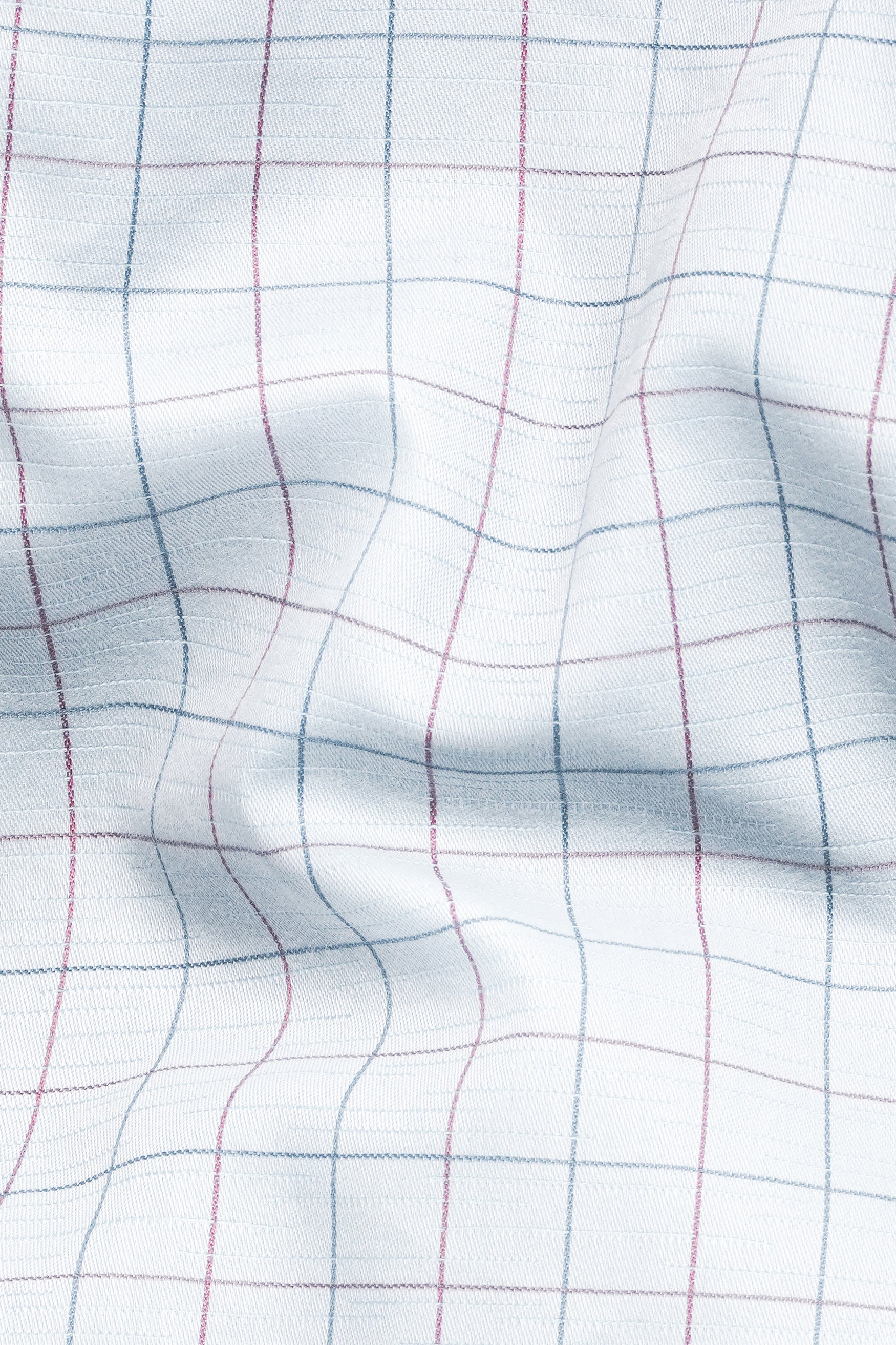 7swords-Bright White Multicolour Checkered Premium Cotton Shirt 7S-176-CA-38, 7S-176-CA-39, 7S-176-CA-40, 7S-176-CA-42
