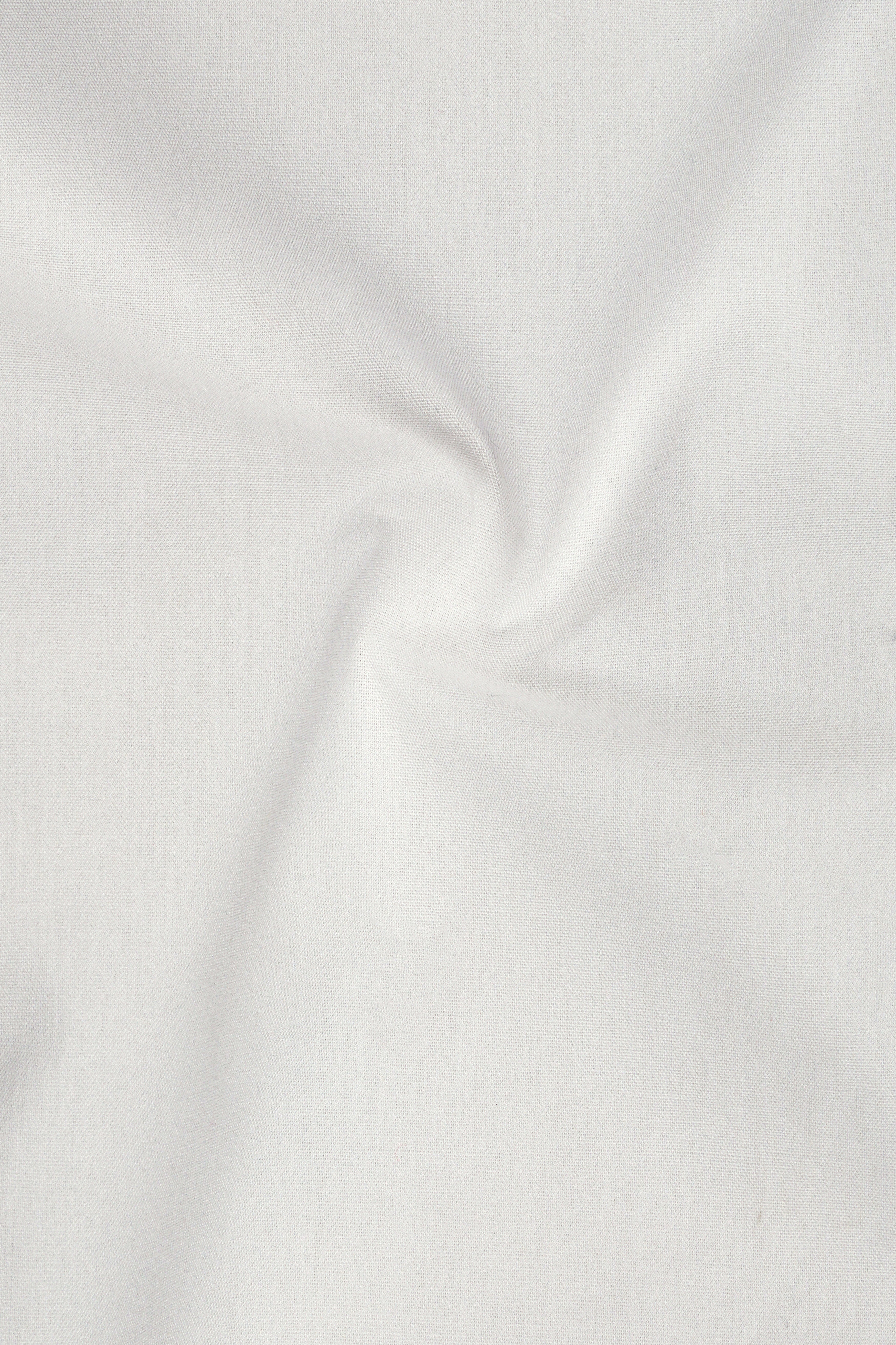 Bright White and Spindle Blue Half Coloured Sleeves Premium Cotton Designer Shirt